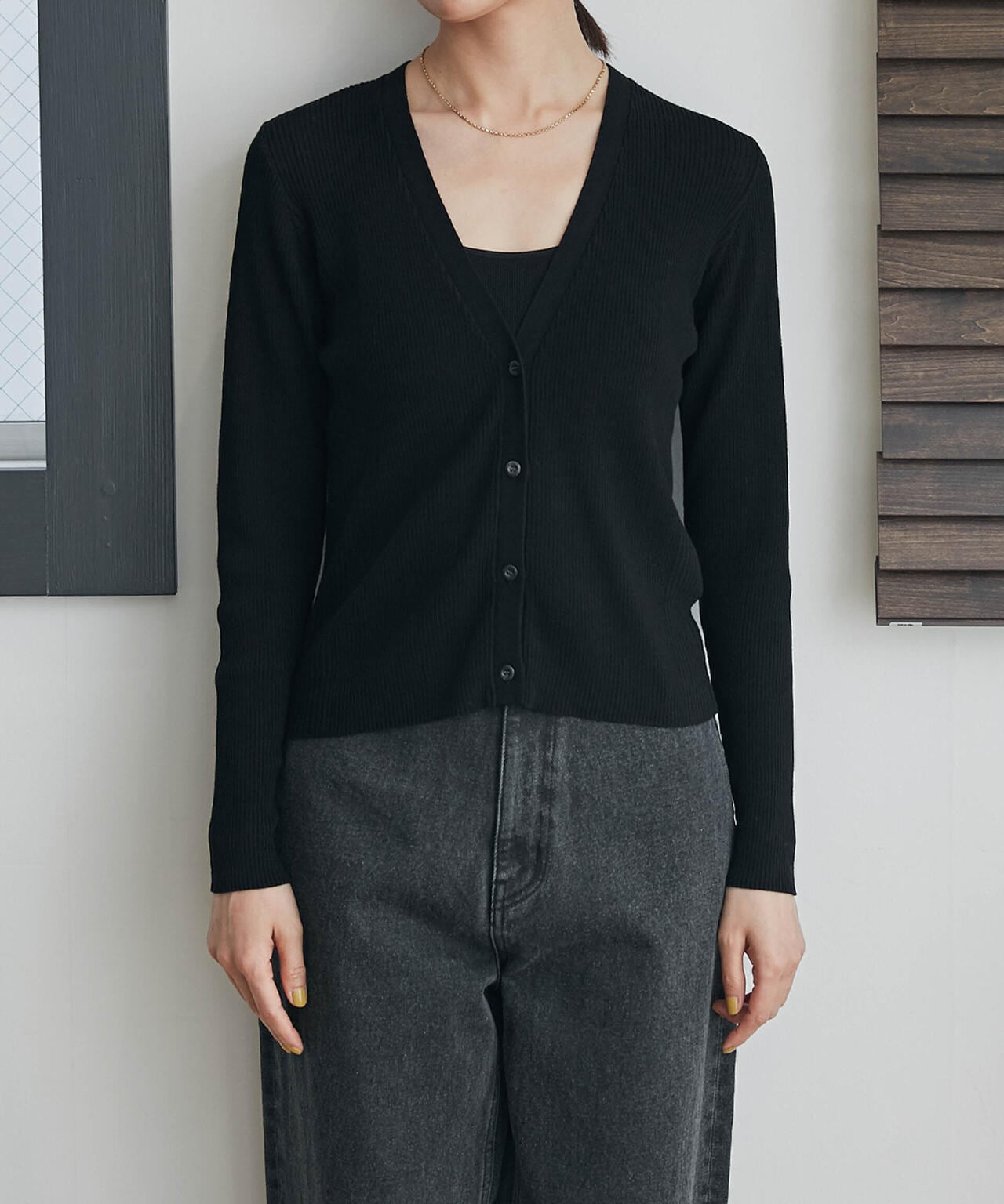 LB.03/Repurコンパクトニットカーディガン 6693122096