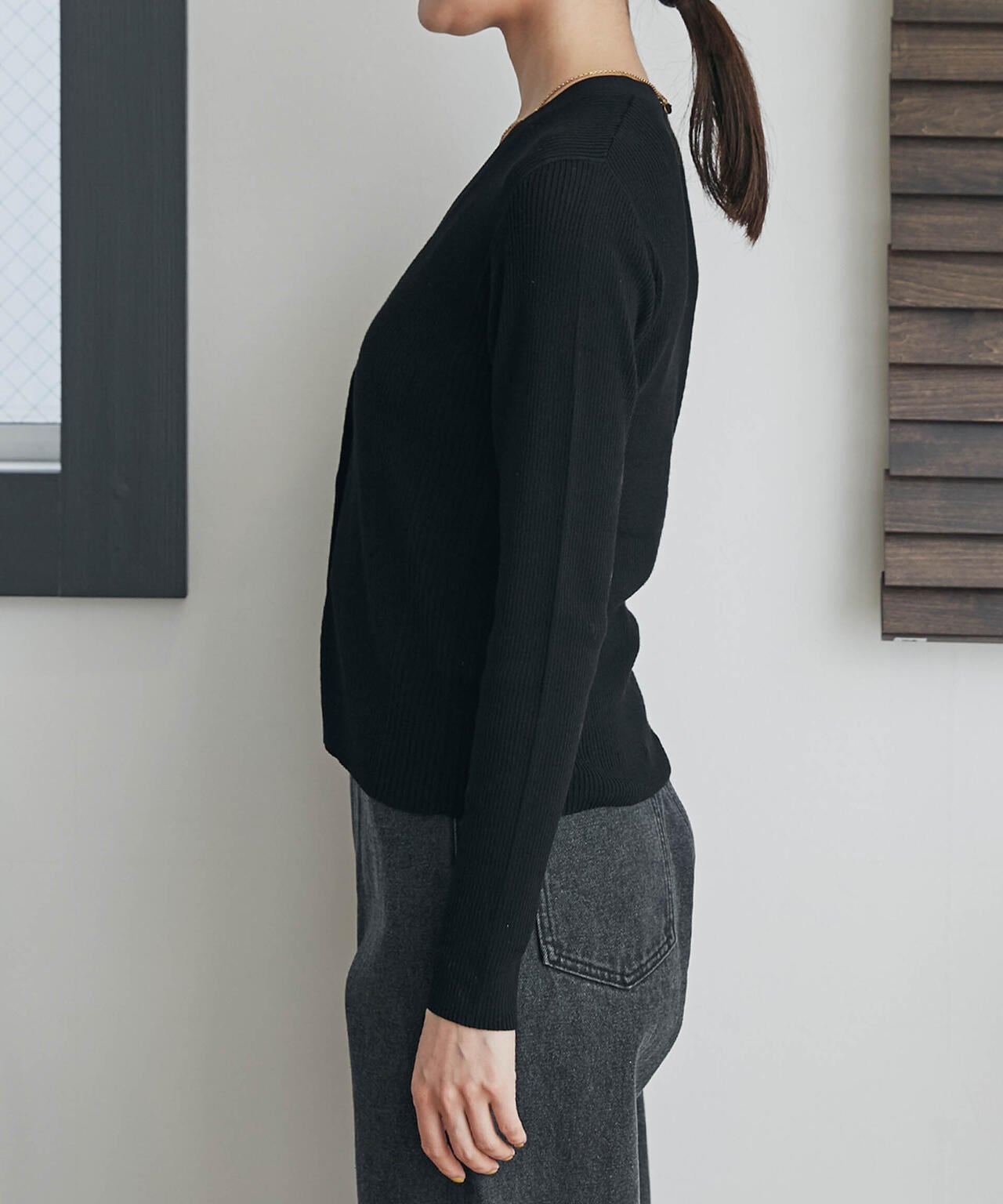 LB.03/Repurコンパクトニットカーディガン 6693122096