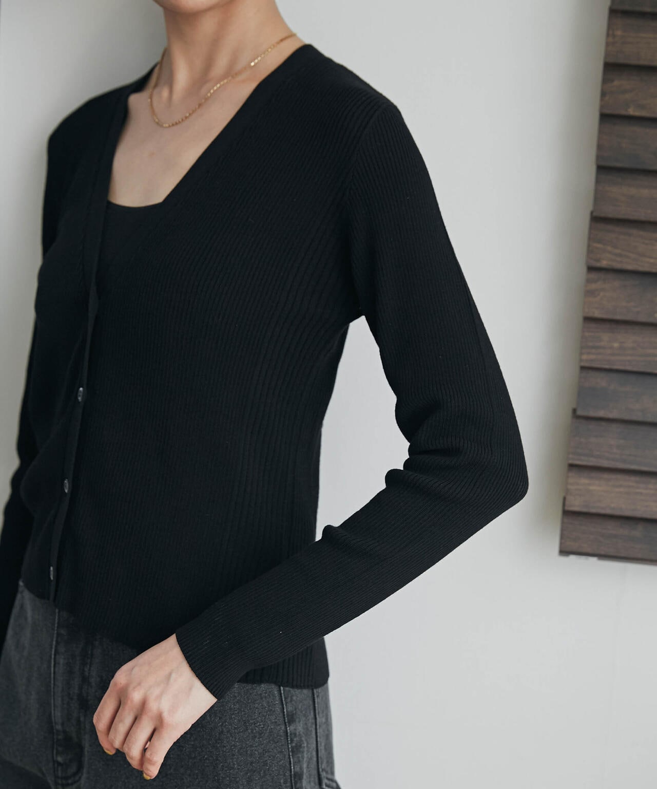 LB.03/Repurコンパクトニットカーディガン 6693122096