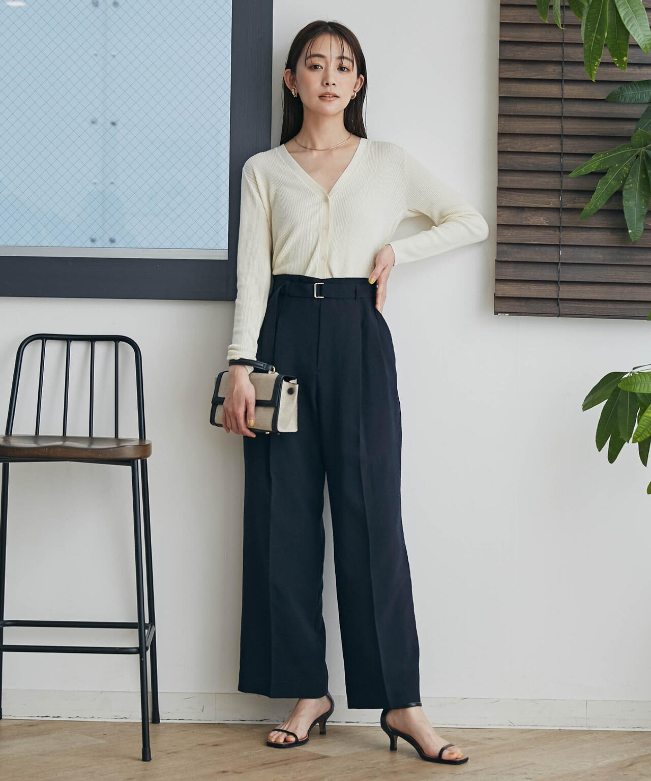 LB.03/Repurコンパクトニットカーディガン 6693122096