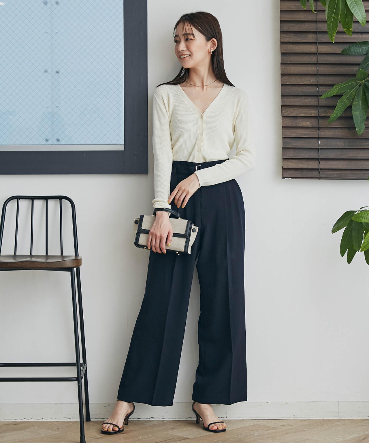 LB.03/Repurコンパクトニットカーディガン 6693122096