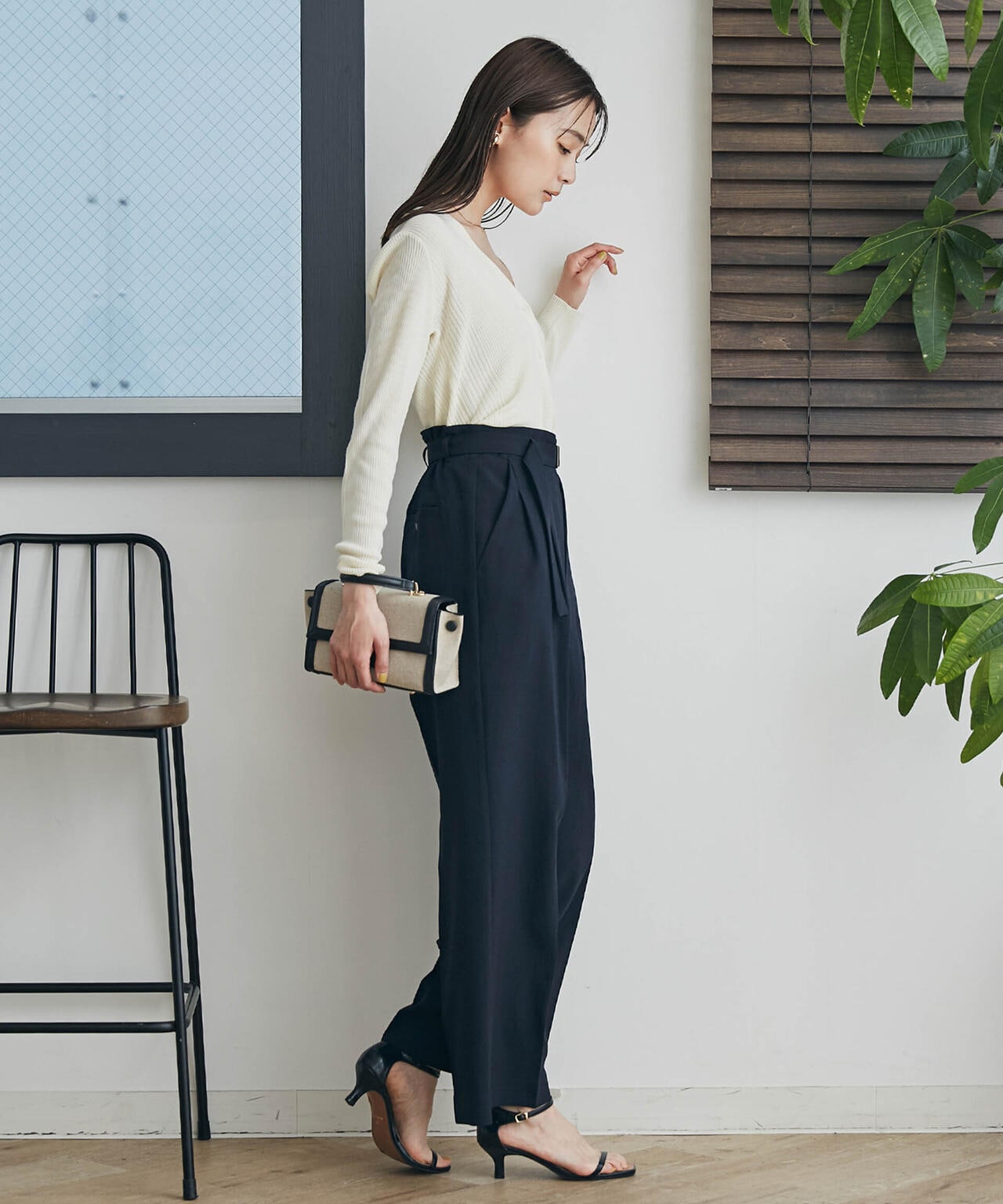 LB.03/Repurコンパクトニットカーディガン 6693122096