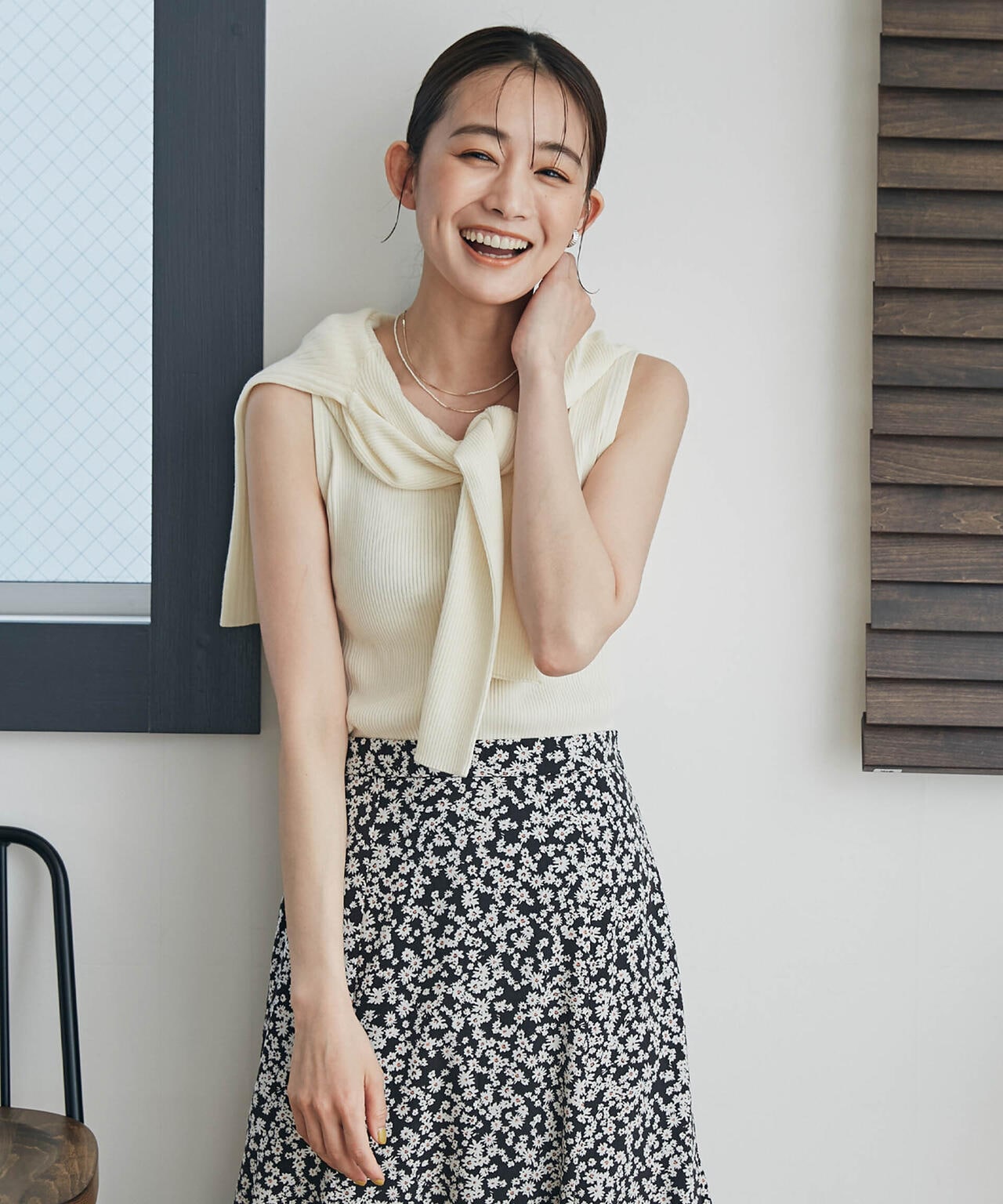 LB.03/Repurコンパクトニットカーディガン 6693122096