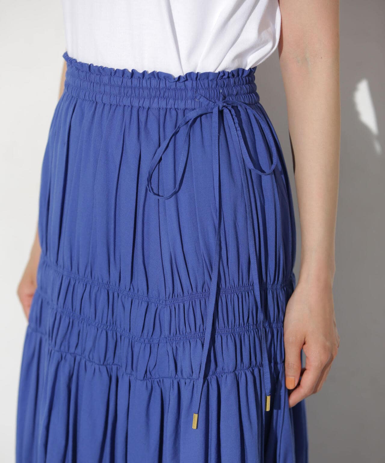 ティアードギャザースカート 6693230305