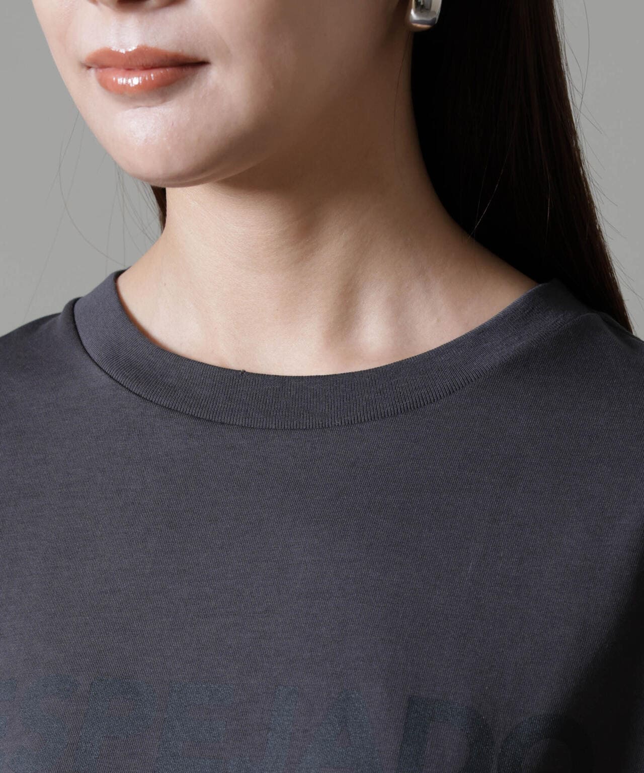 レタードロゴプリントロングスリーブTシャツ 6694223307