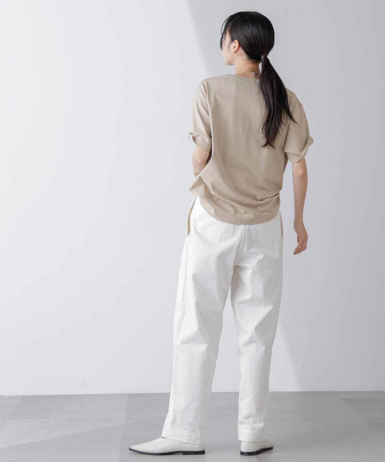 レタードグラフィックTシャツ 6694224304