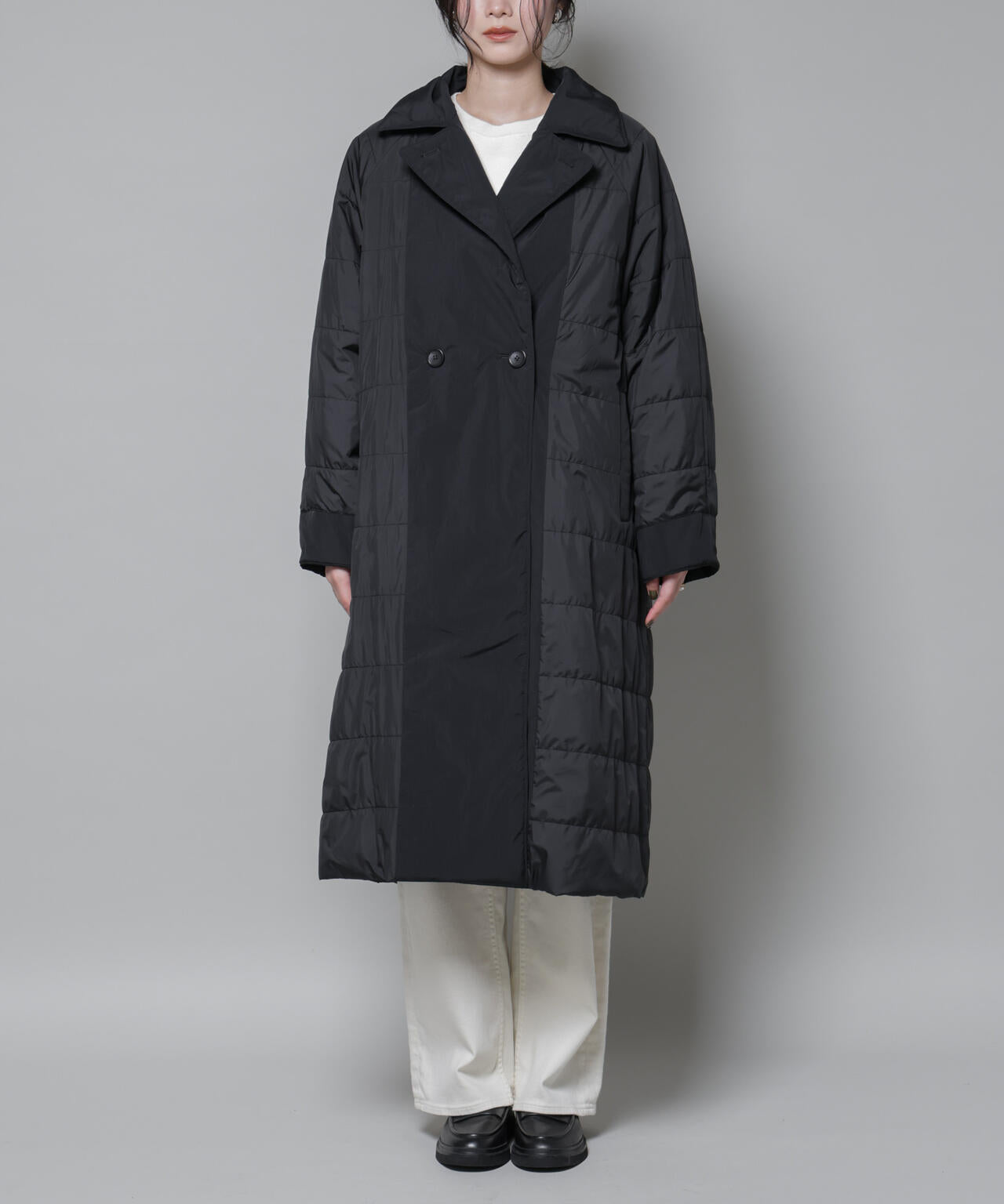 ETHERMALOFT(R)AEROGEL 中綿リバーシブルコート 6695211306