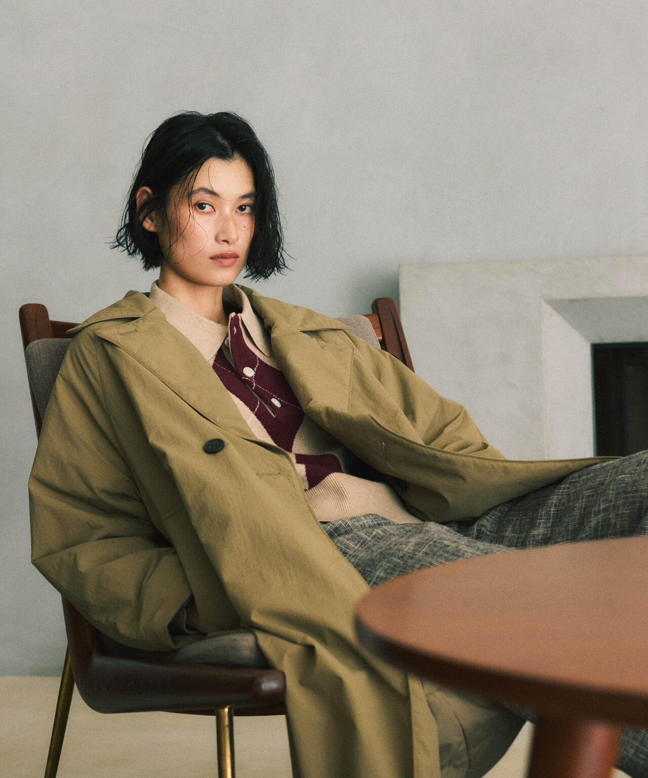 ETHERMALOFT(R)AEROGEL 中綿リバーシブルコート 6695211306