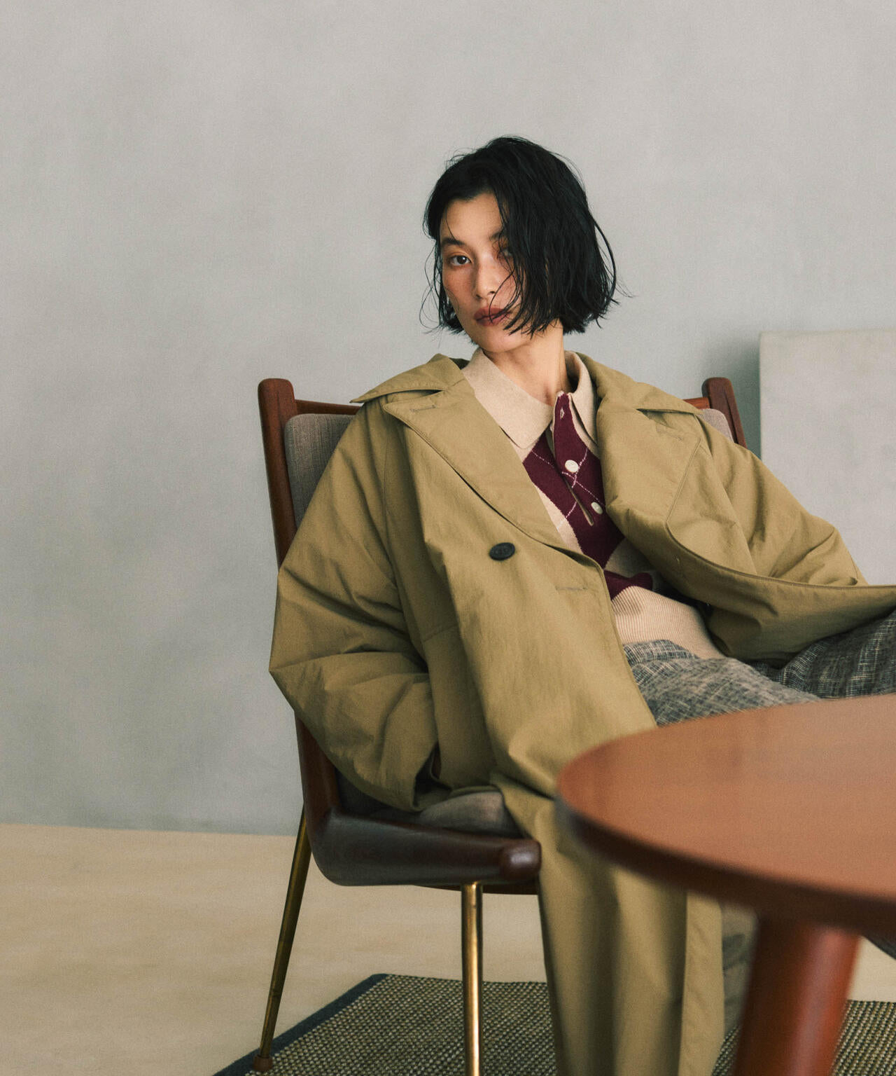 ETHERMALOFT(R)AEROGEL 中綿リバーシブルコート 6695211306