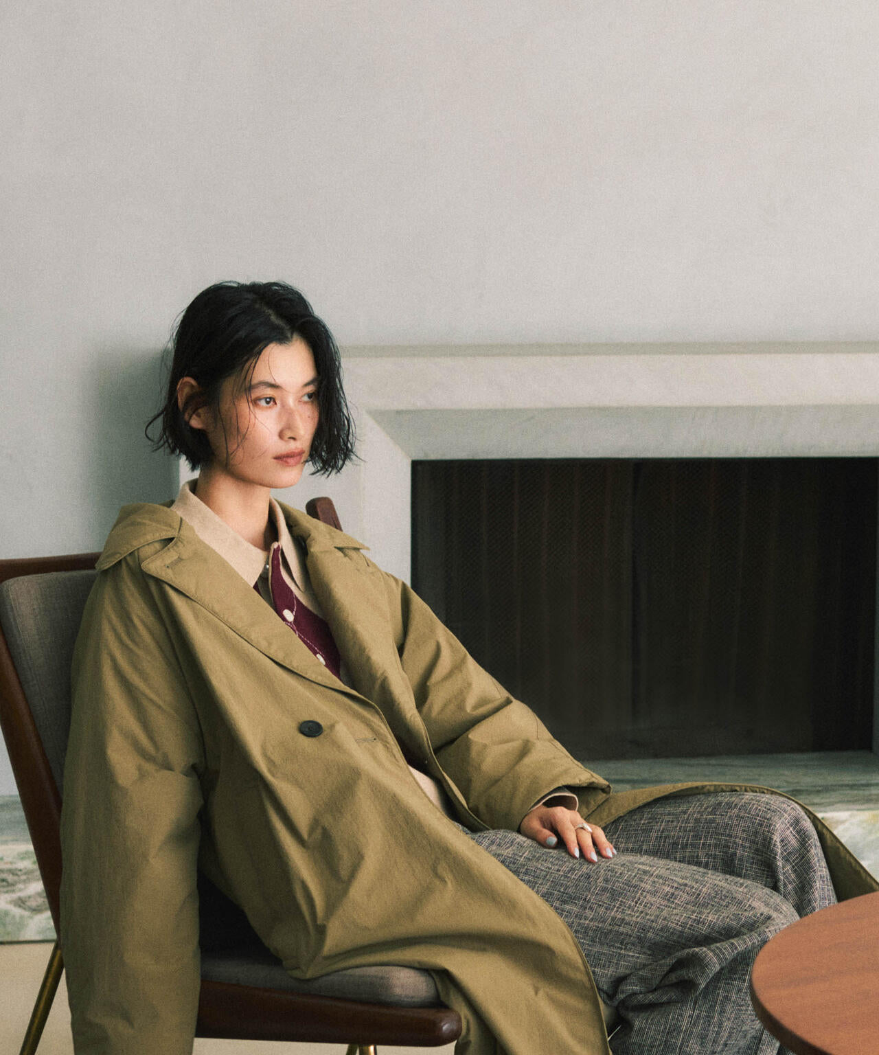 ETHERMALOFT(R)AEROGEL 中綿リバーシブルコート