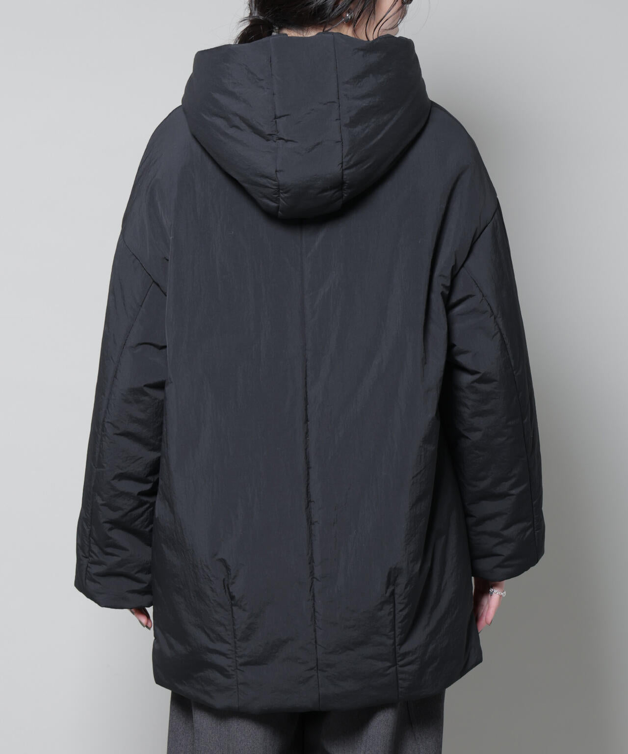 ETHERMALOFT(R)AEROGEL 中綿フードコクーンコート 6695211307