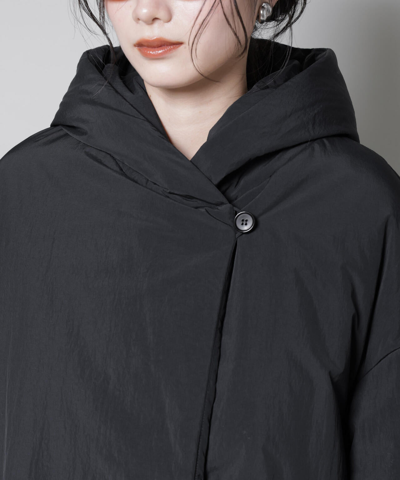 ETHERMALOFT(R)AEROGEL 中綿フードコクーンコート 6695211307