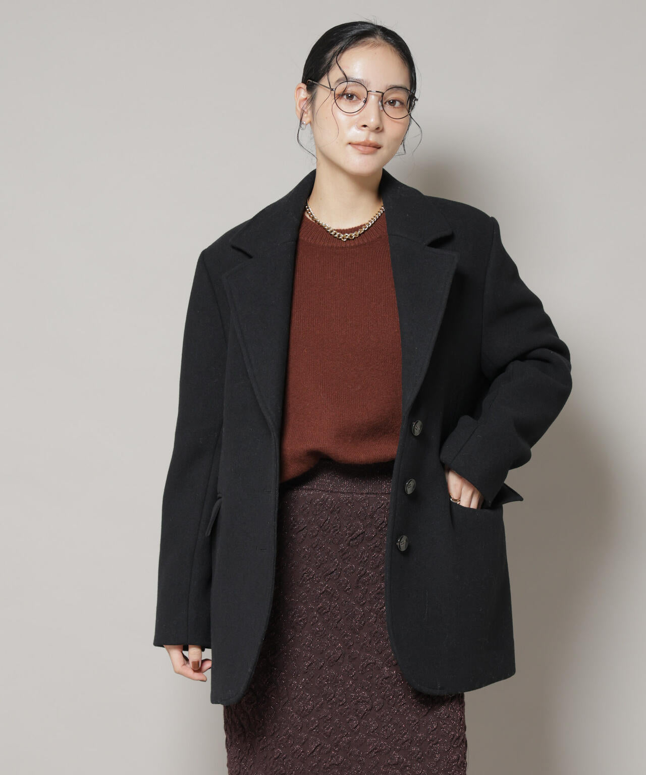 ワイドショルダージャケット 6695216313