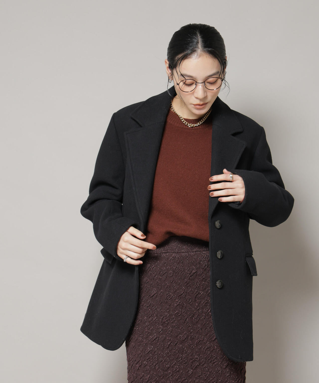 ワイドショルダージャケット 6695216313