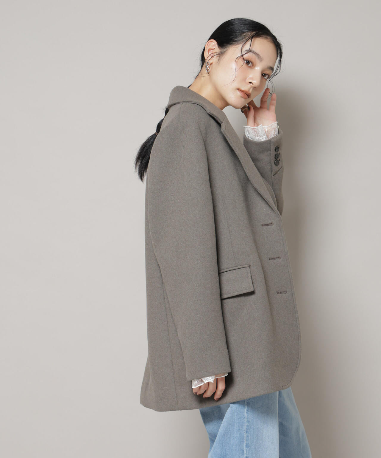 ワイドショルダージャケット 6695216313