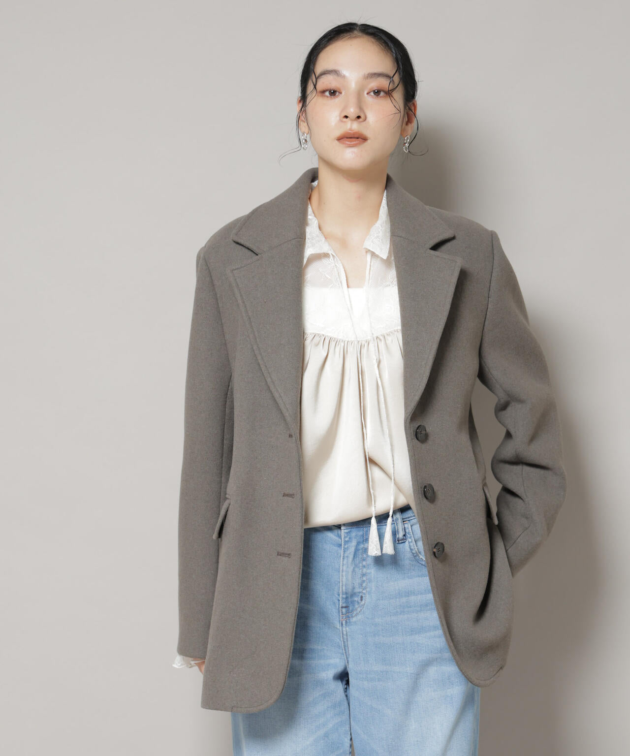 ワイドショルダージャケット 6695216313