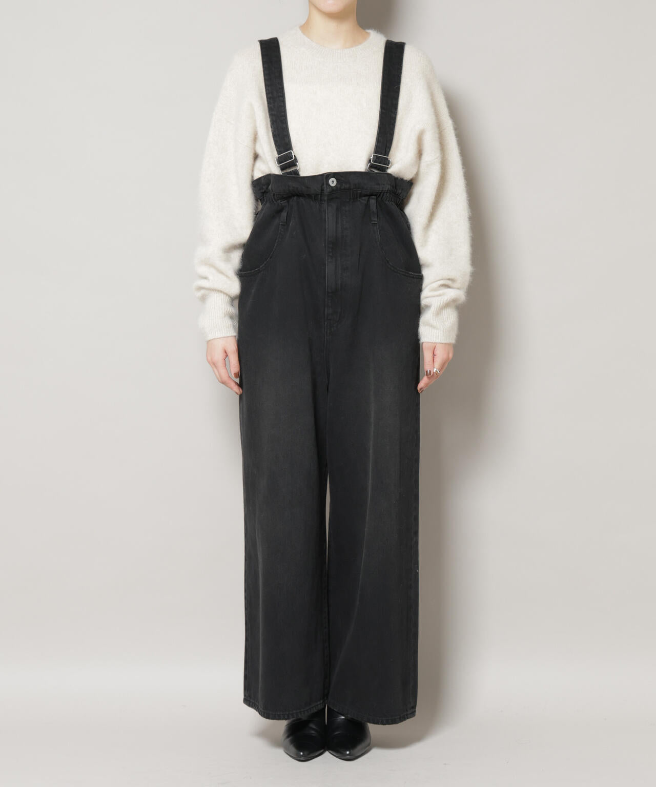 コットンワイドサロペット 6695219321