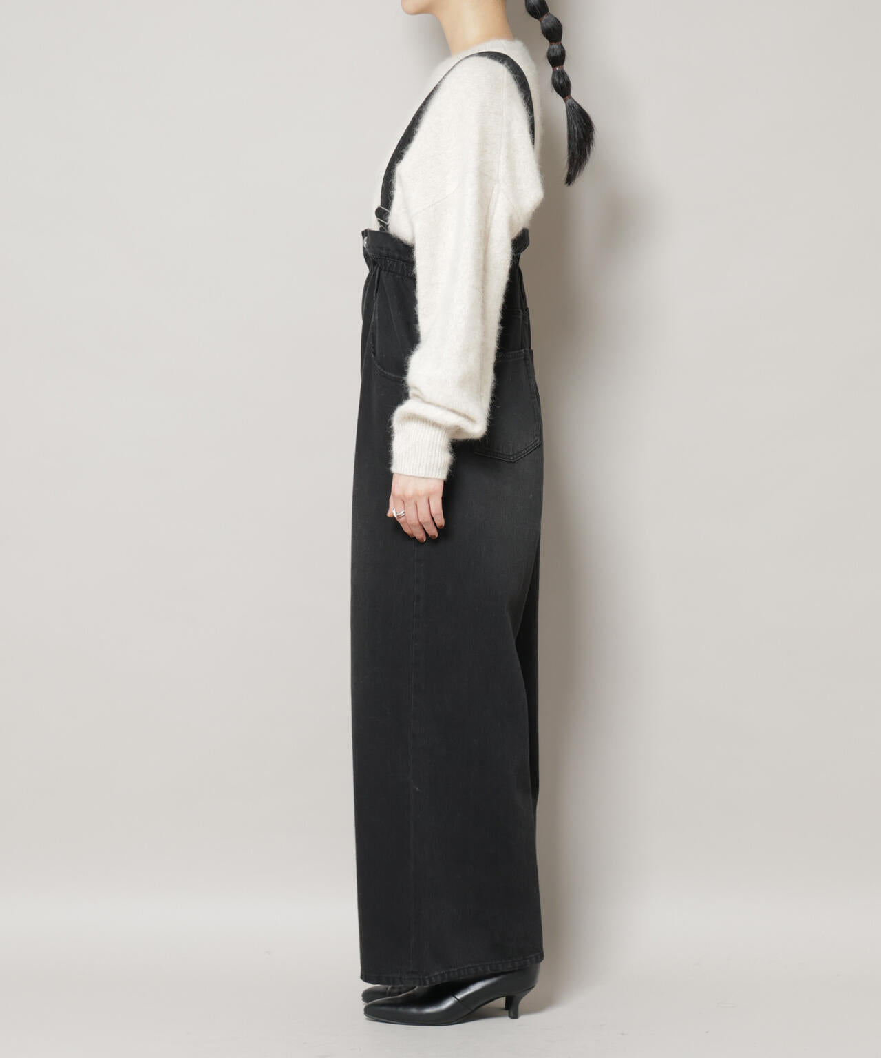 コットンワイドサロペット 6695219321