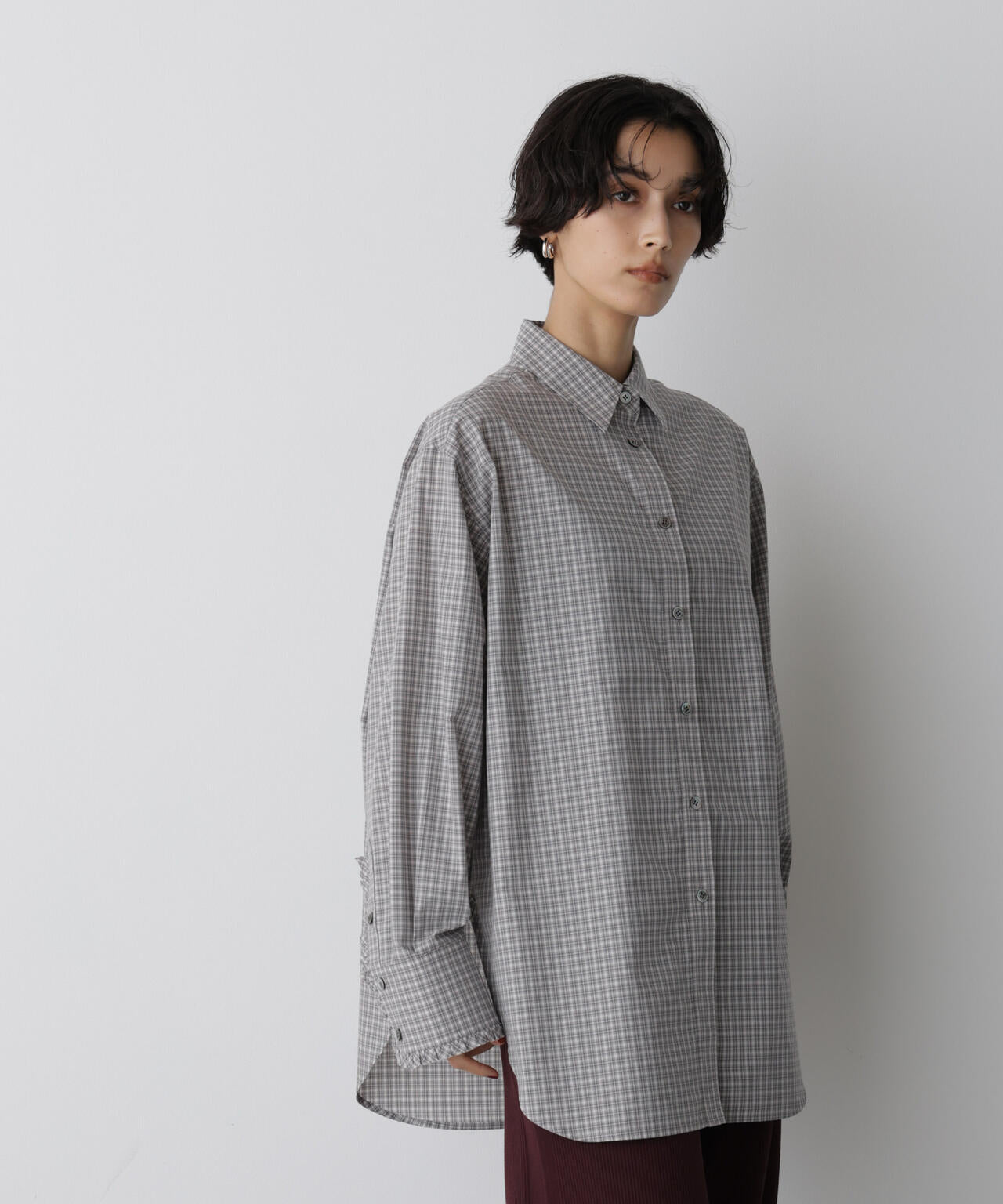 「STEVELOUR」モダンプレッピーシャツ 6695220315