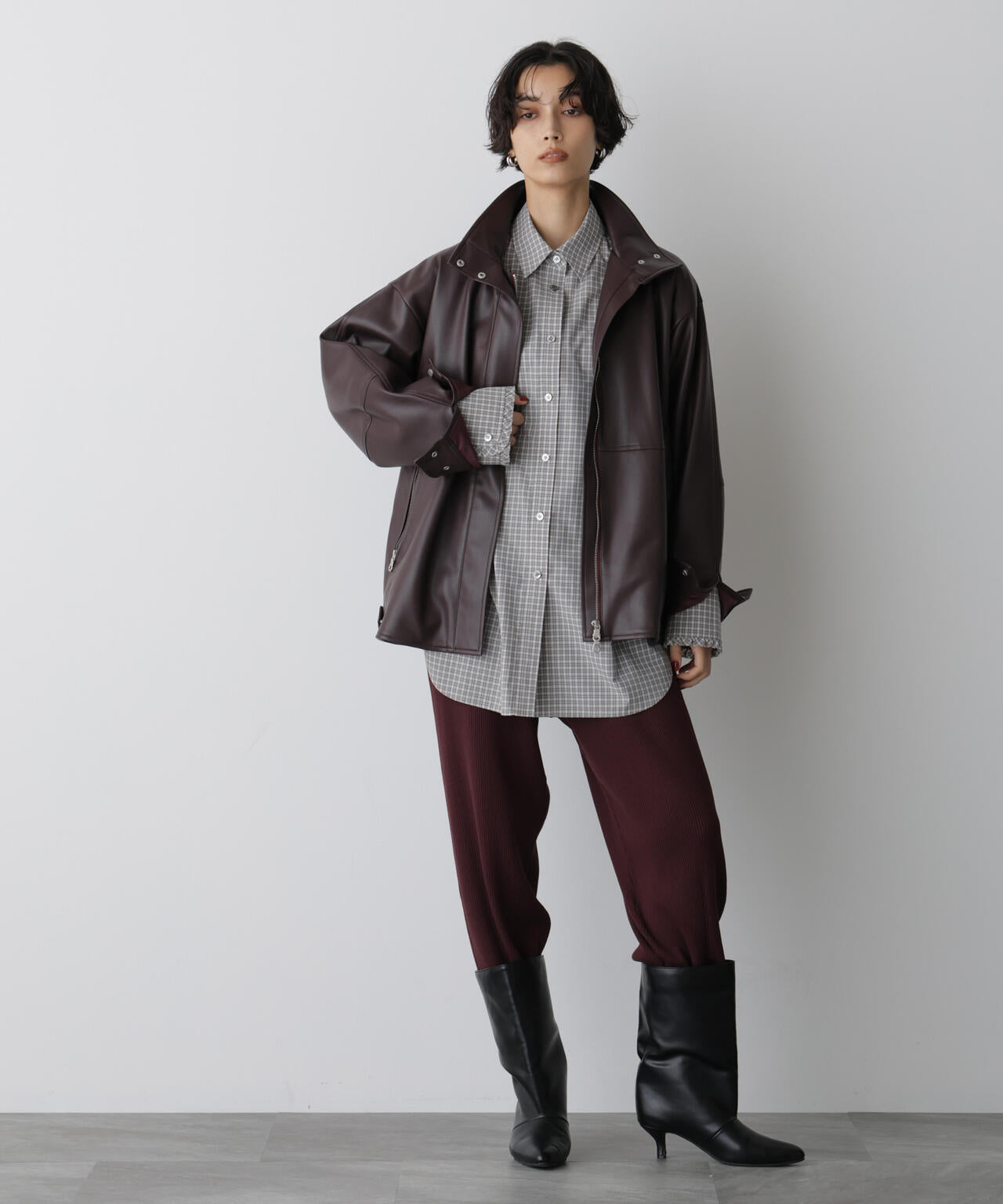 「STEVELOUR」モダンプレッピーシャツ 6695220315