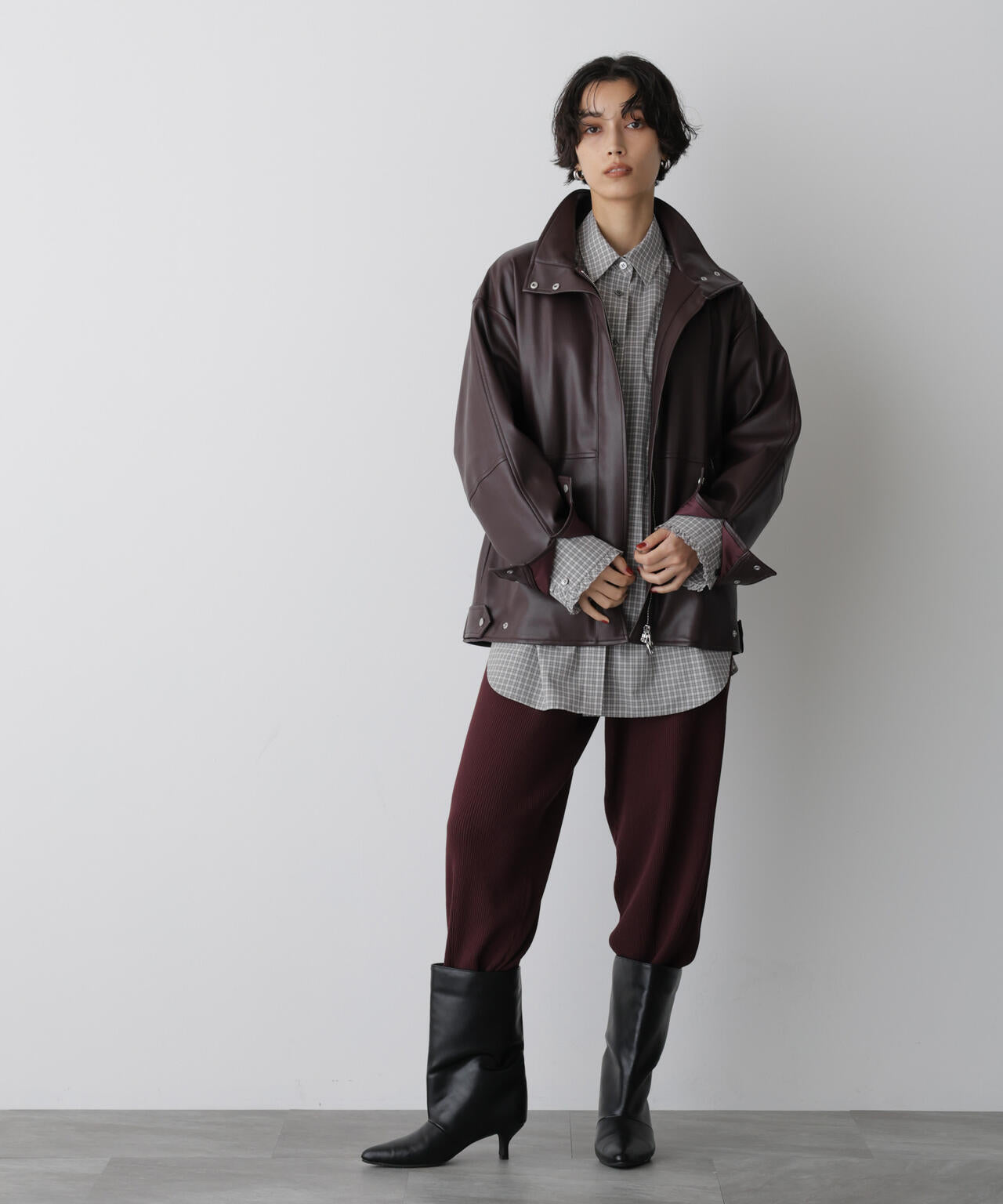 「STEVELOUR」モダンプレッピーシャツ 6695220315