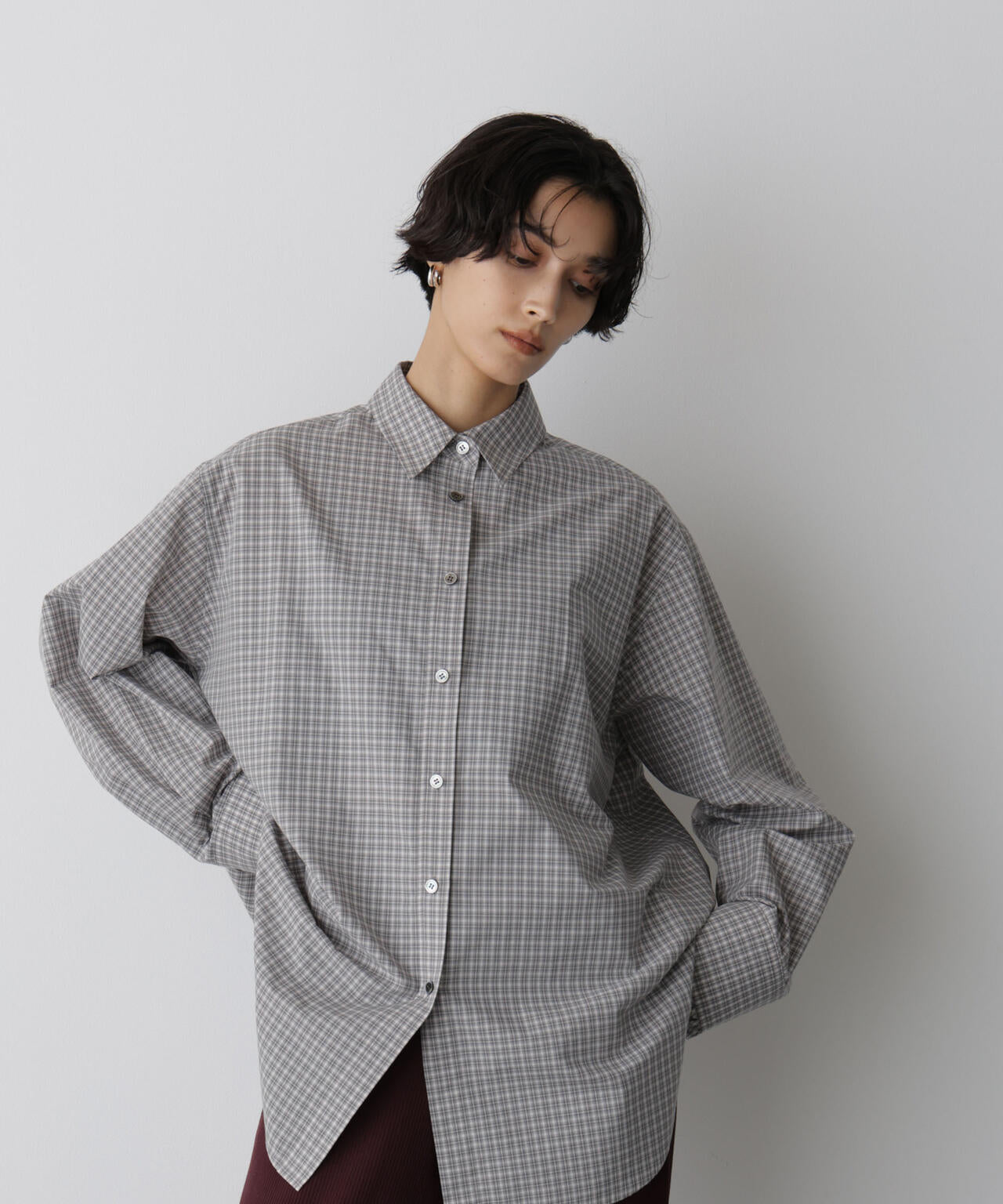「STEVELOUR」モダンプレッピーシャツ 6695220315