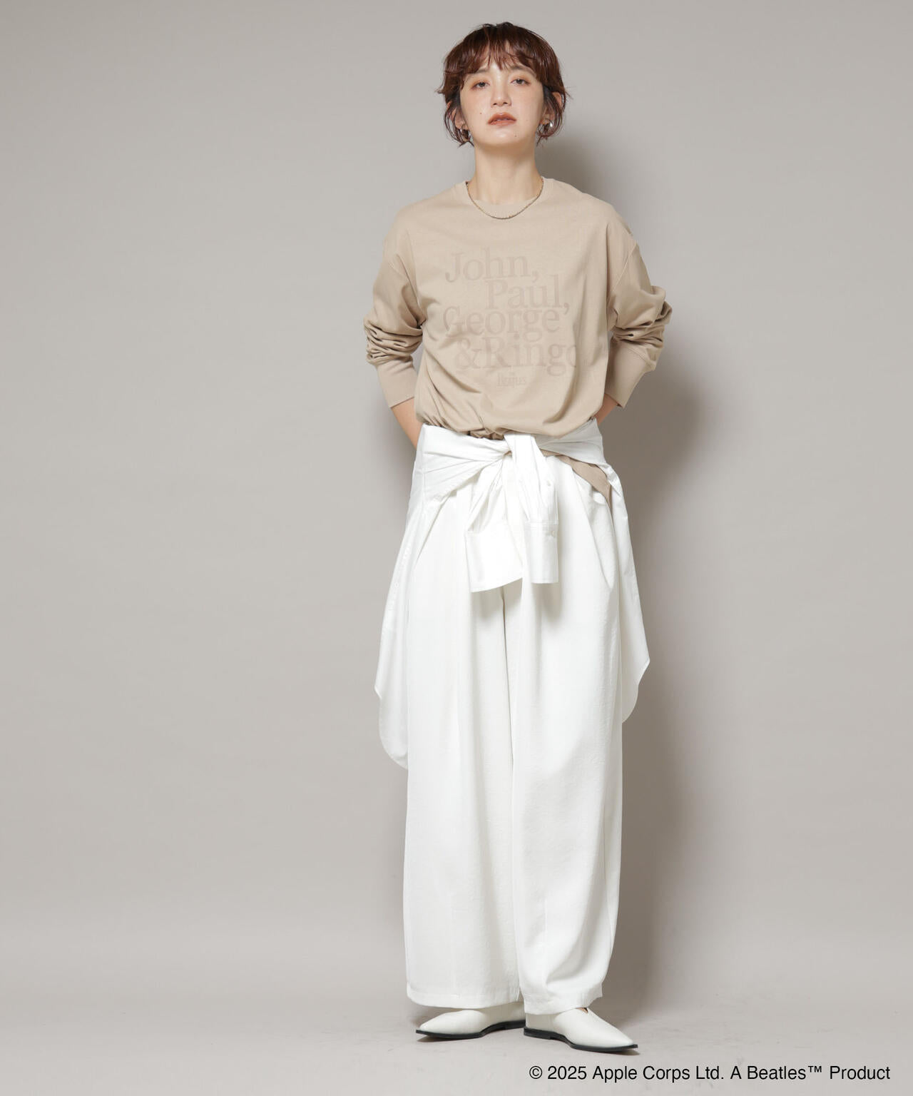 GOOD ROCK SPEED×Anti Soaked(R) 汗染み防止 BEATLES ロンT 6695223301