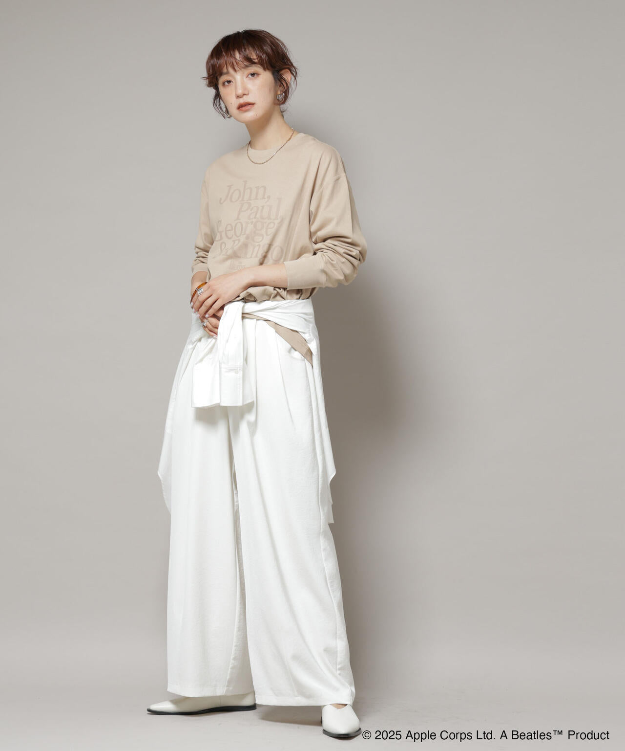 GOOD ROCK SPEED×Anti Soaked(R) 汗染み防止 BEATLES ロンT 6695223301