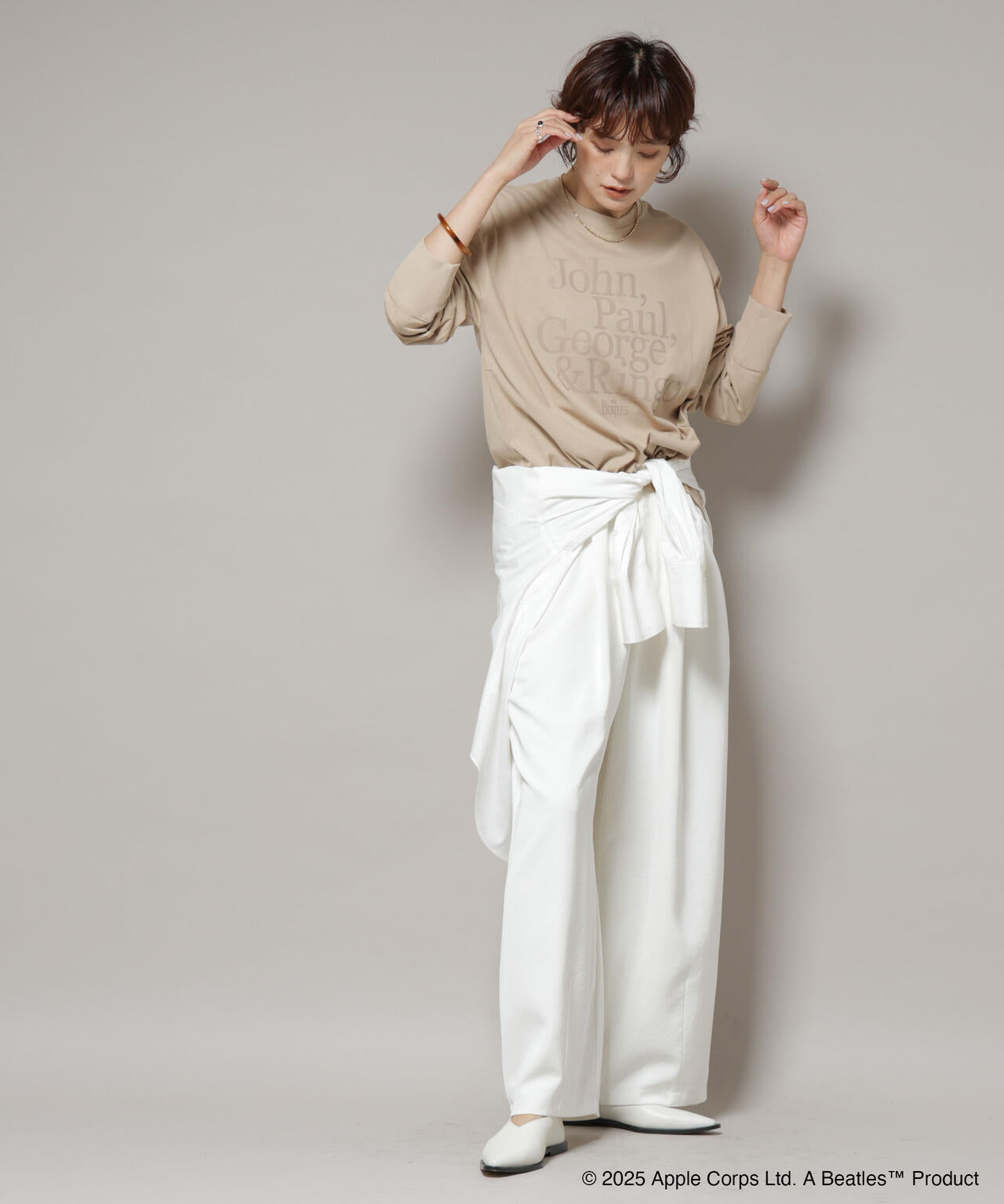 GOOD ROCK SPEED×Anti Soaked(R) 汗染み防止 BEATLES ロンT 6695223301