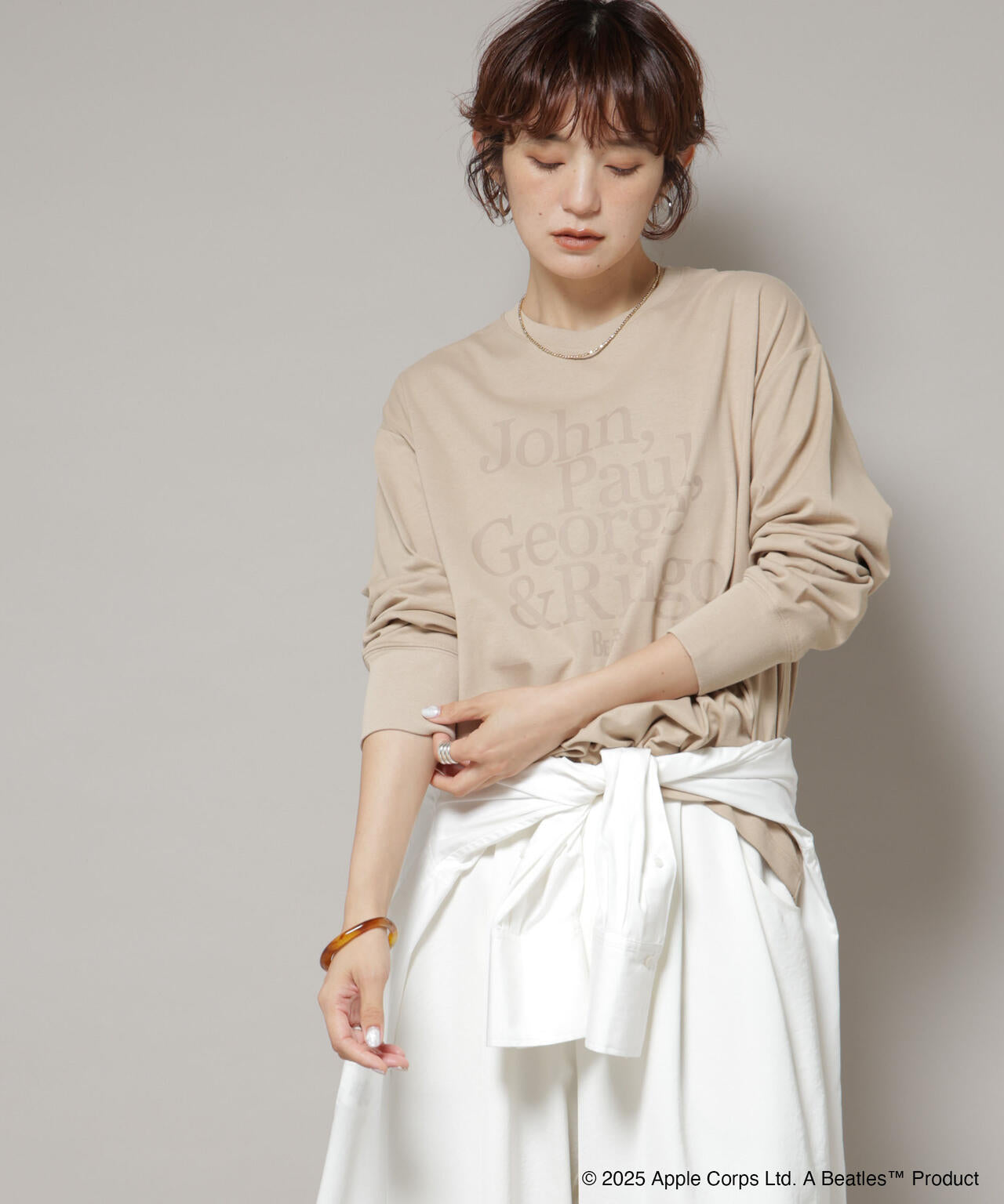 GOOD ROCK SPEED×Anti Soaked(R) 汗染み防止 BEATLES ロンT 6695223301