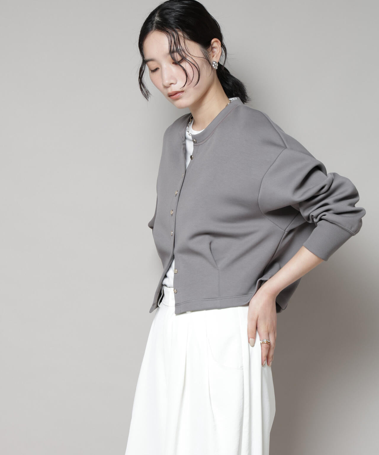 ダンボールタックカーディガン 6695223312