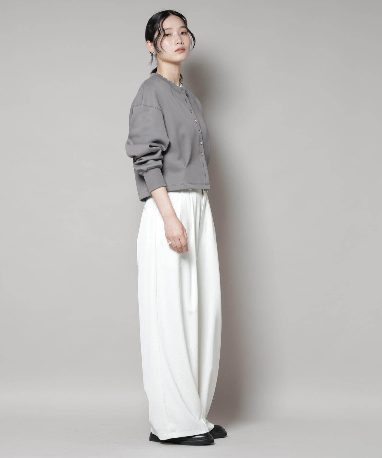 ダンボールタックカーディガン 6695223312