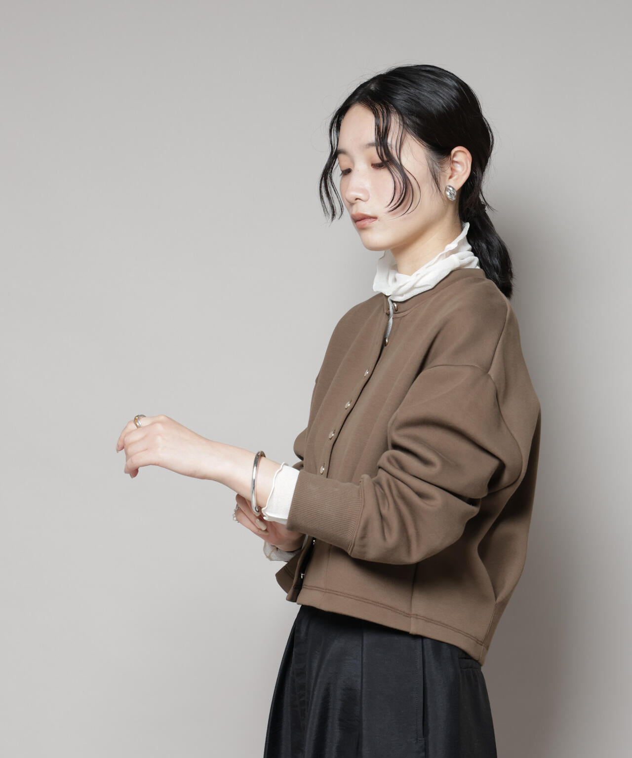 ダンボールタックカーディガン 6695223312