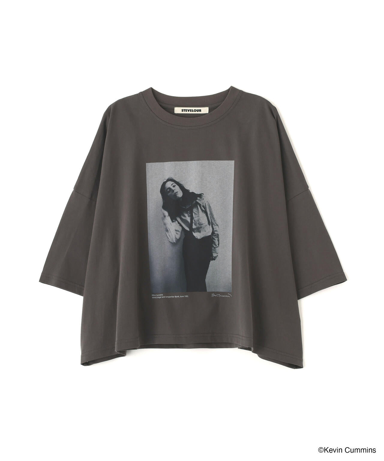 「STEVELOUR」Kevin Cummins×STEVELOURコラボTシャツ