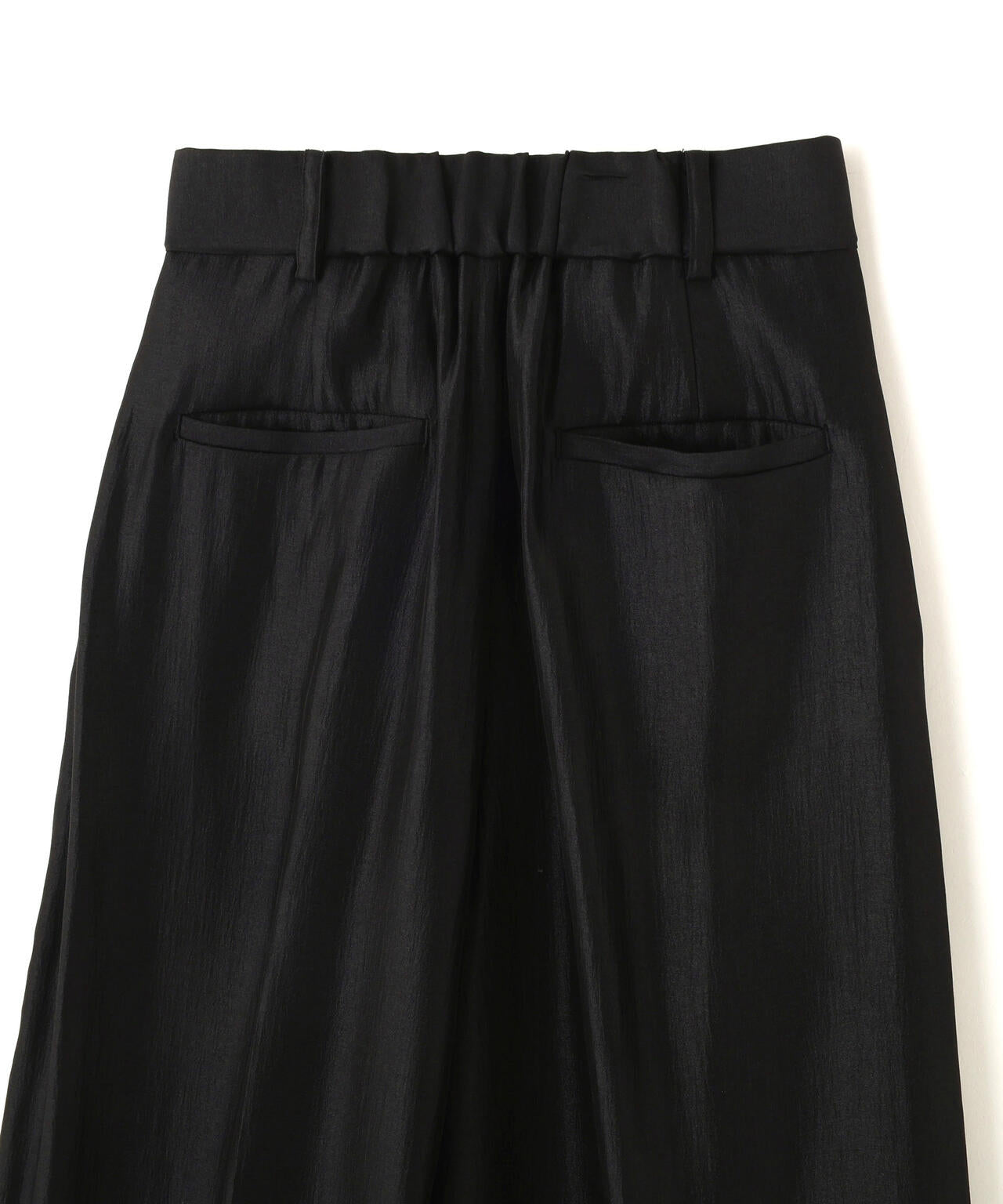 「STEVELOUR」サテンタックワイドパンツ(セットアップ可) 6695227314