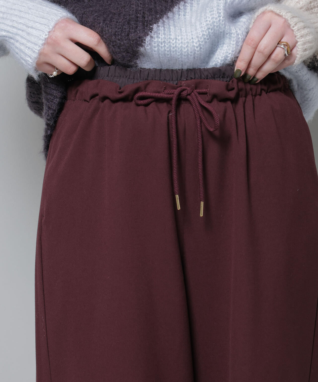 ファンクションダブルウエストイージーパンツ 6695227319