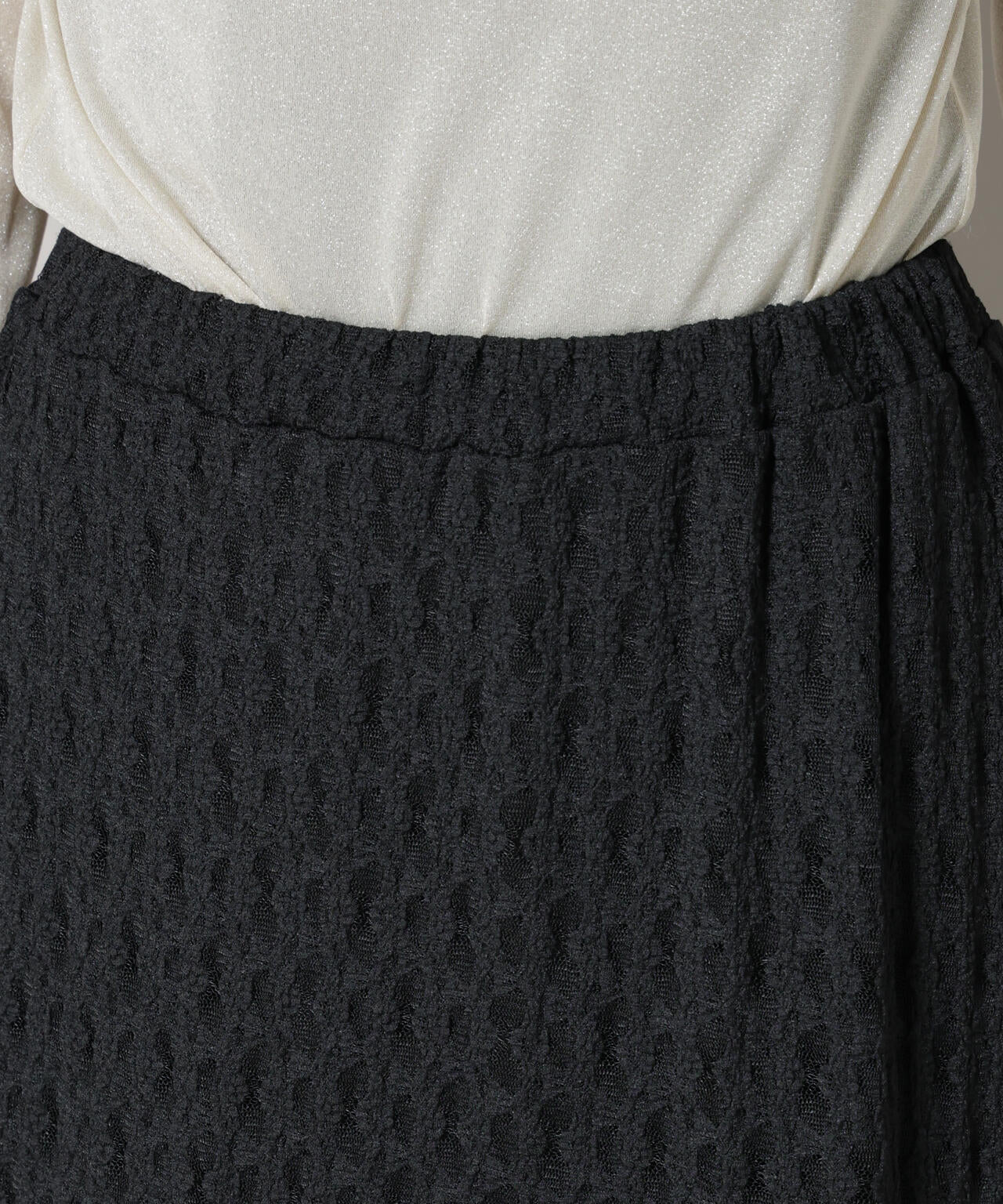 ティアードフリルレーススカート 6695230318