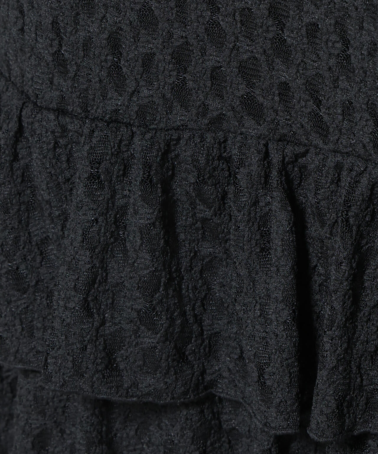 ティアードフリルレーススカート 6695230318