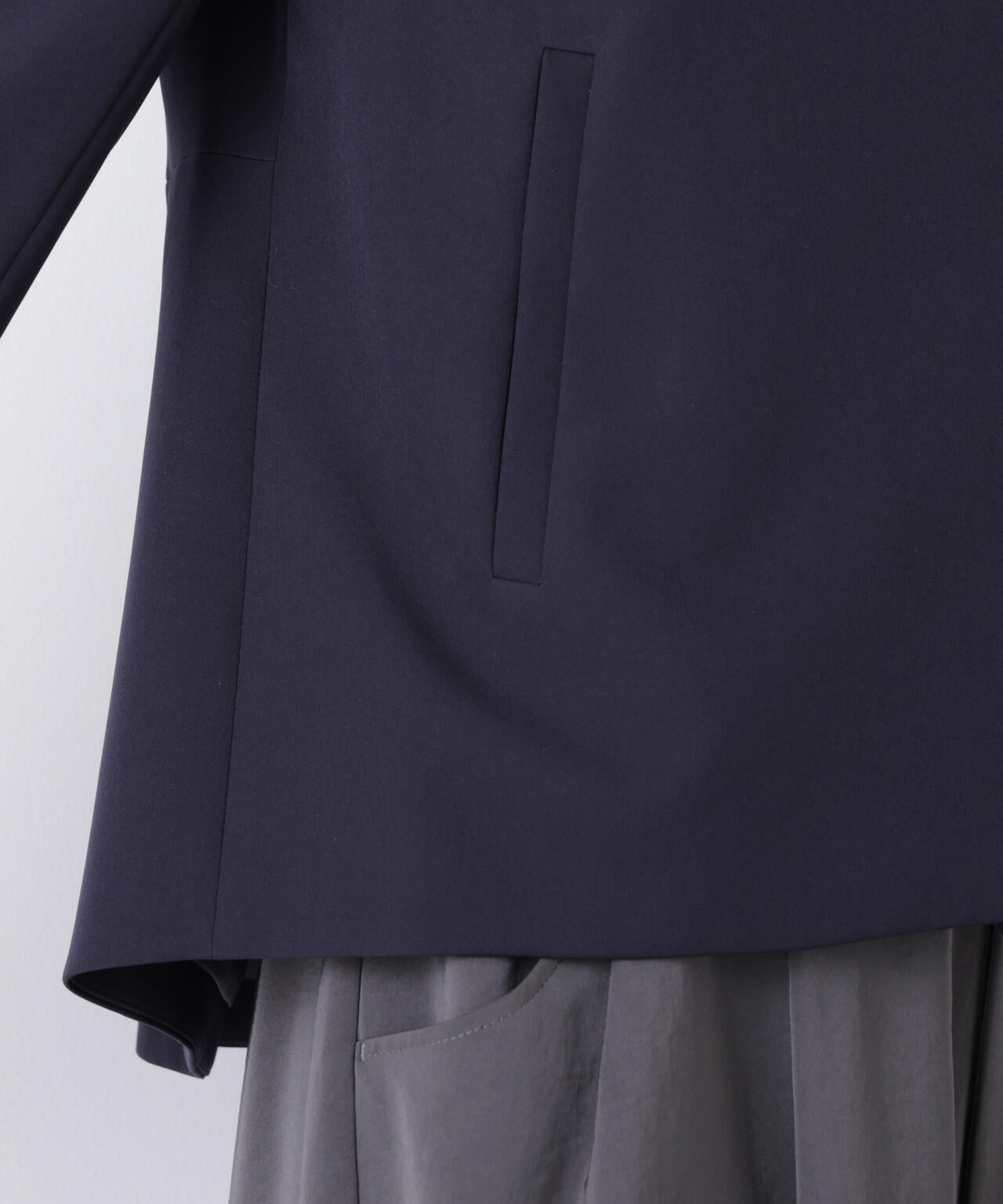 デイリーファンクション ノーカラージャケット(セットアップ可) 6696116300