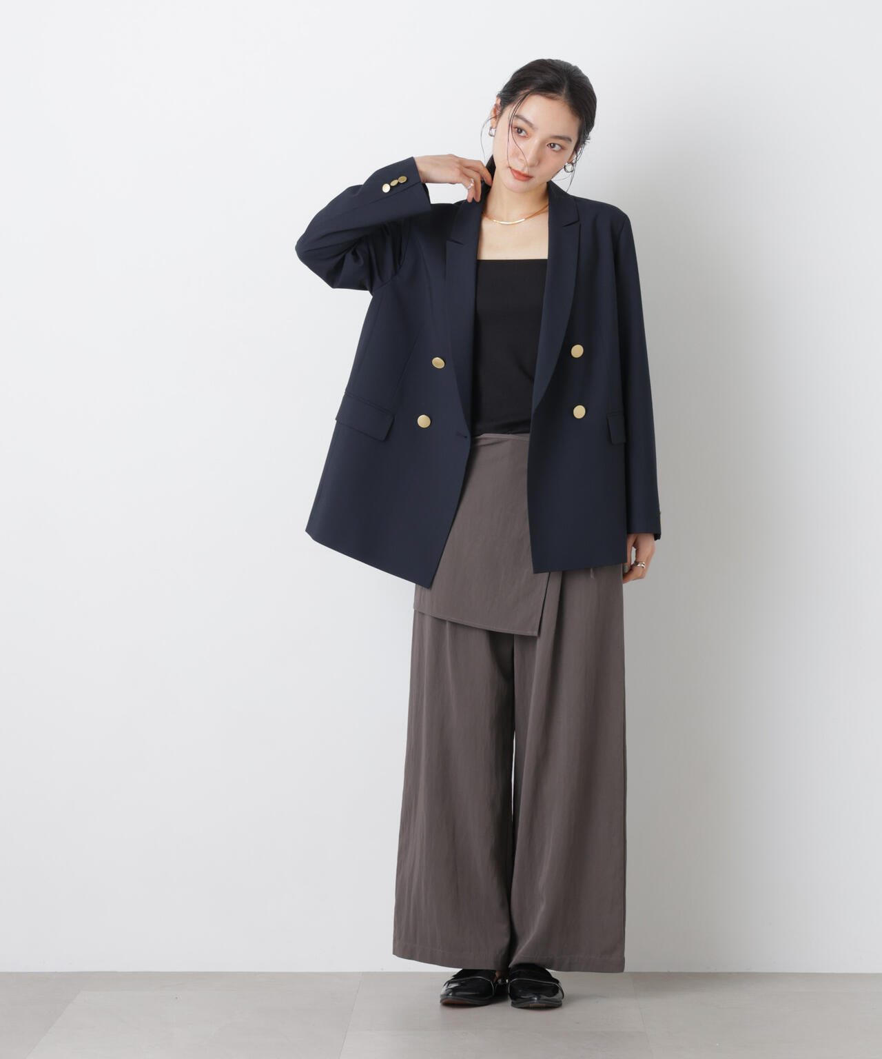 トロストレッチダブルジャケット(セットアップ可) 6696116302