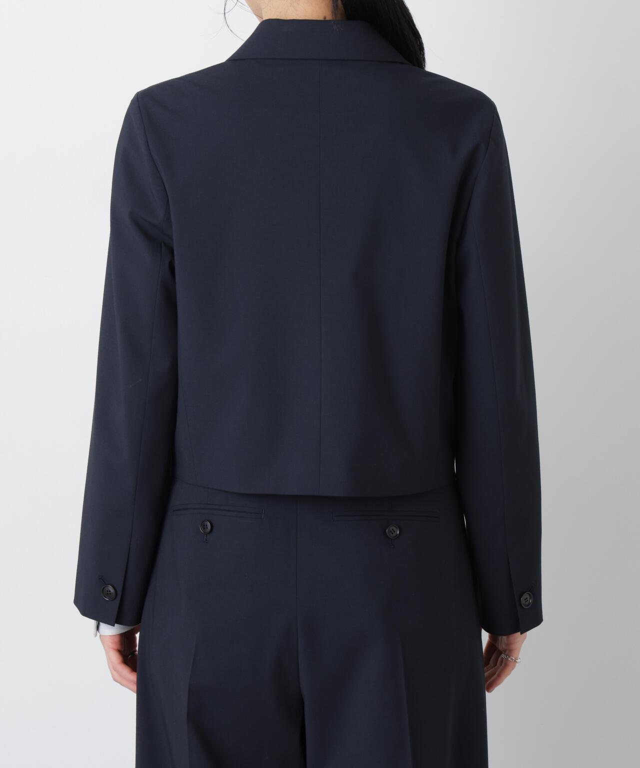 トロストレッチショートダブルジャケット(セットアップ可) 6696116303