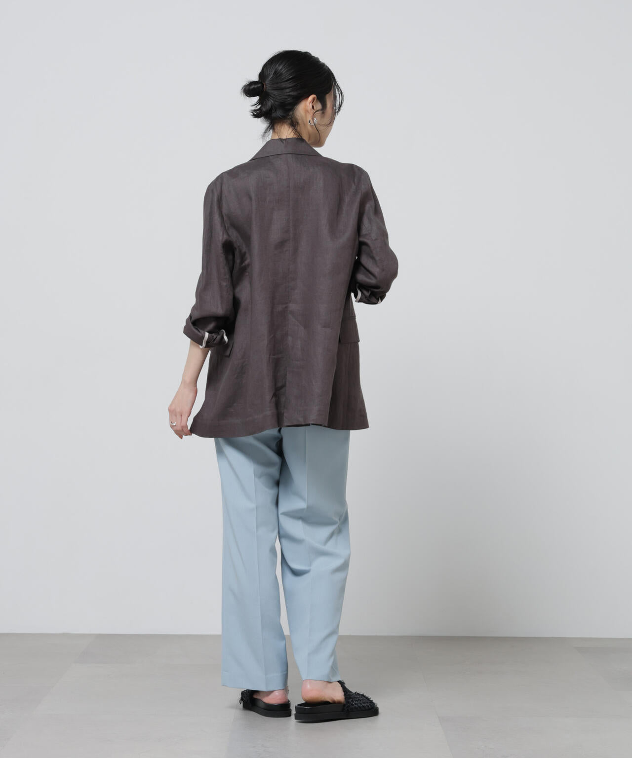 European Flax ダブル6Bジャケット(セットアップ可) 6696116307