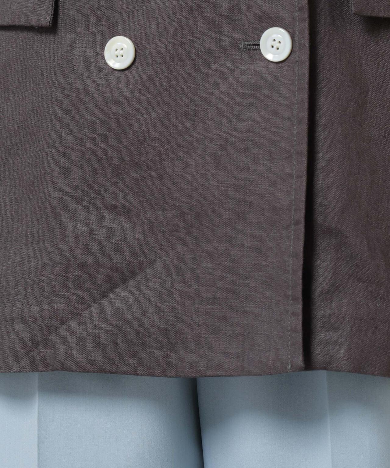 European Flax ダブル6Bジャケット(セットアップ可) 6696116307