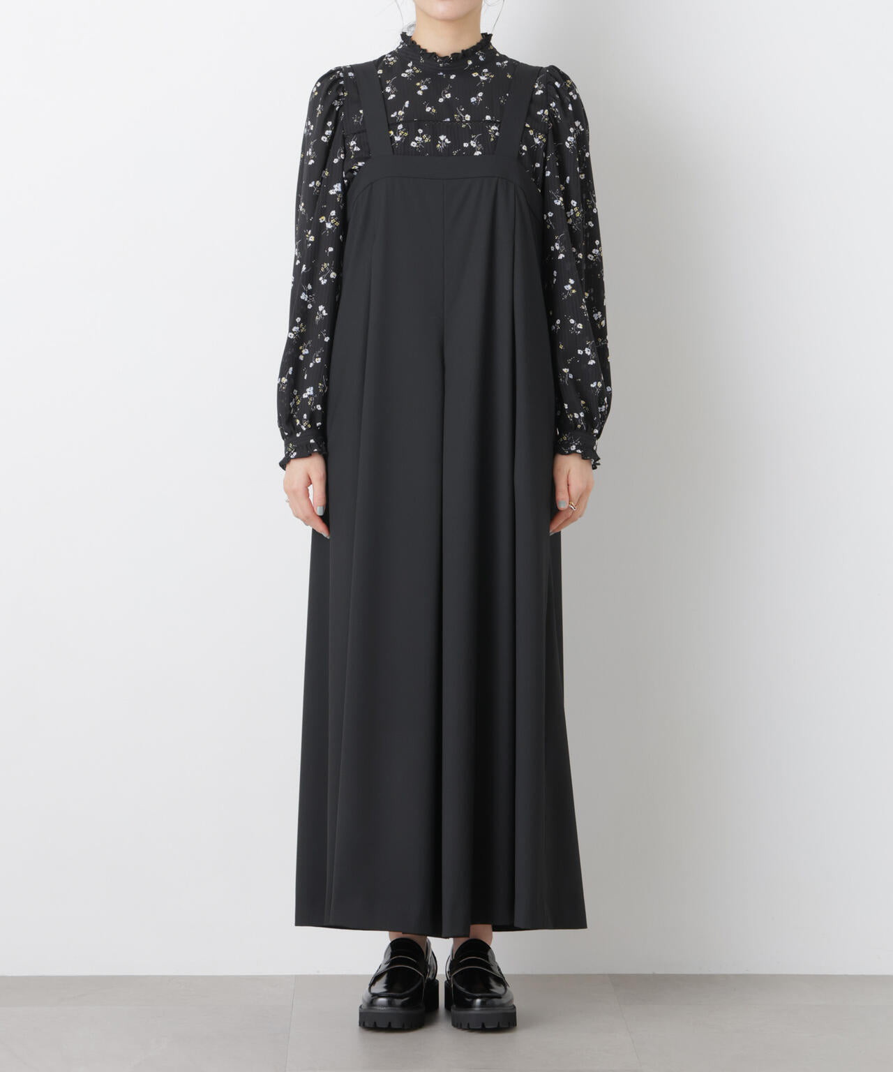 ワイドフレアサロペット 6696119303