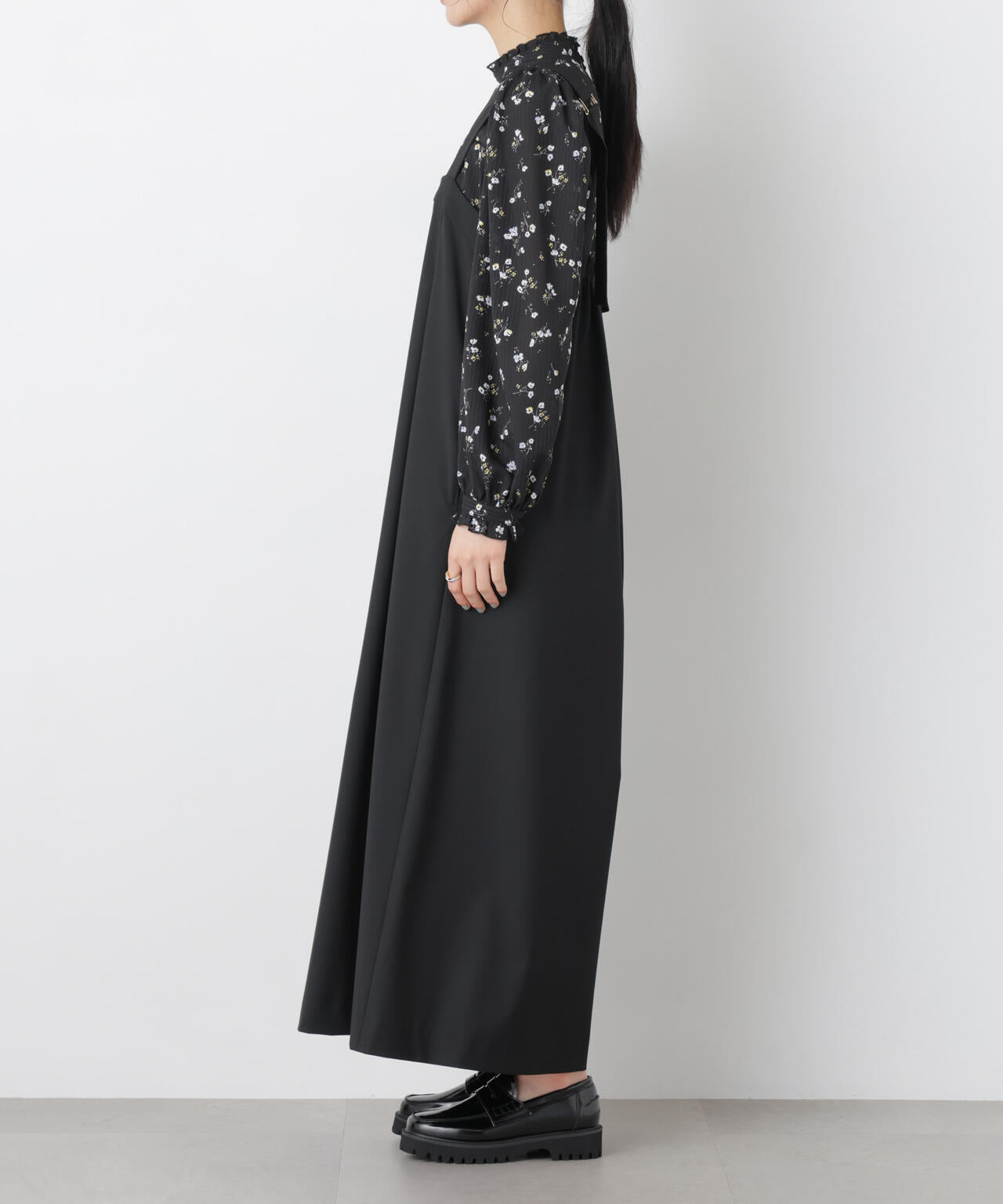 ワイドフレアサロペット 6696119303