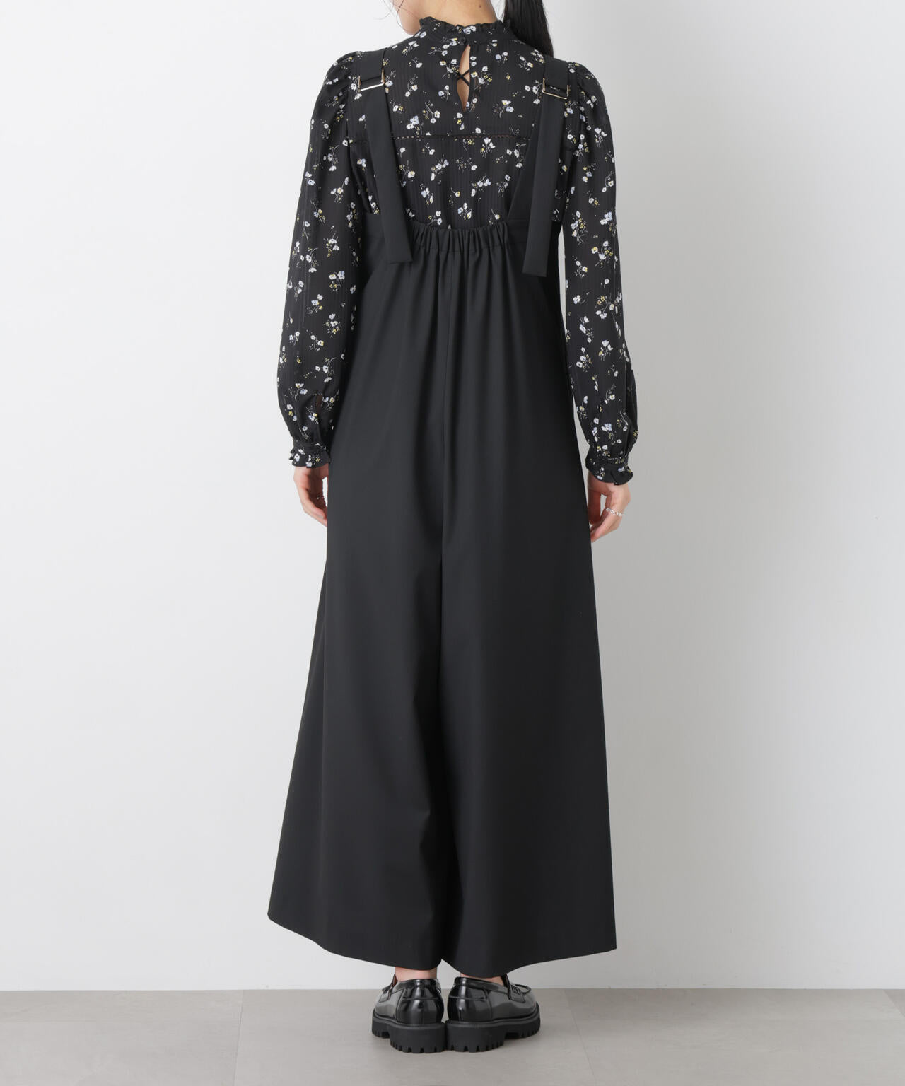 ワイドフレアサロペット 6696119303