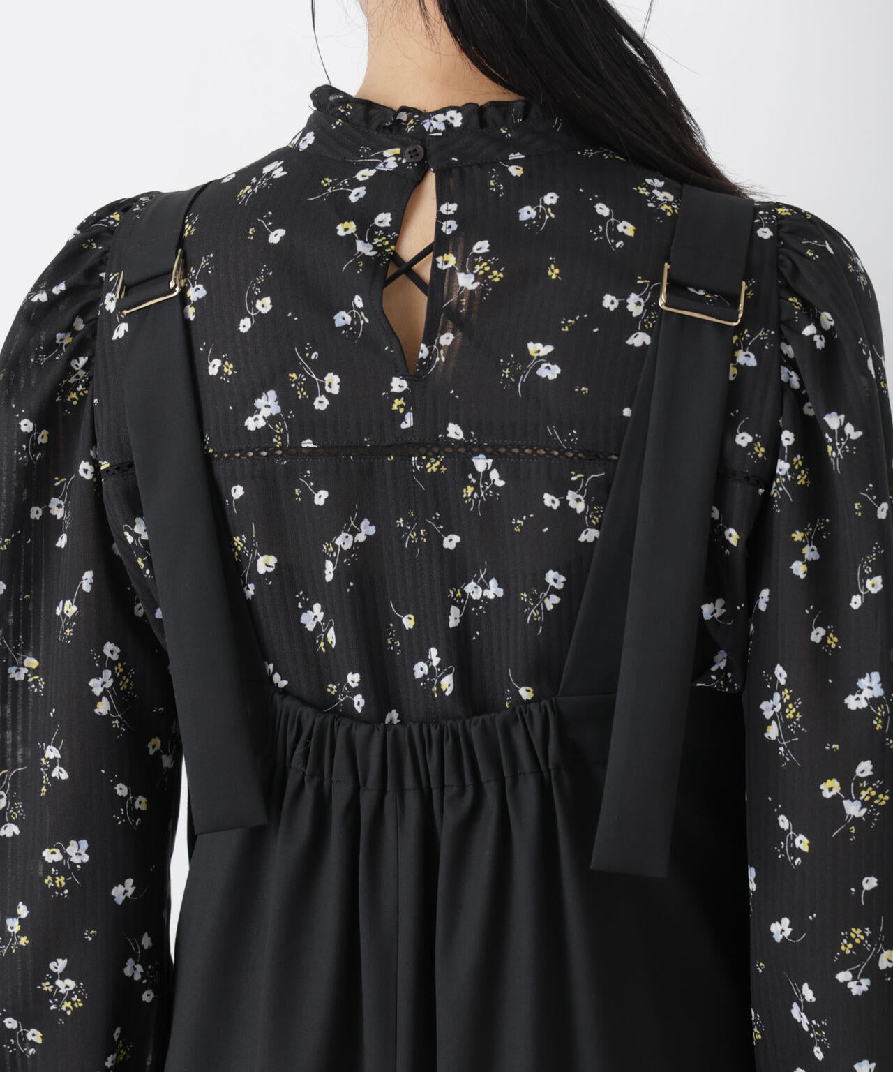 ワイドフレアサロペット 6696119303