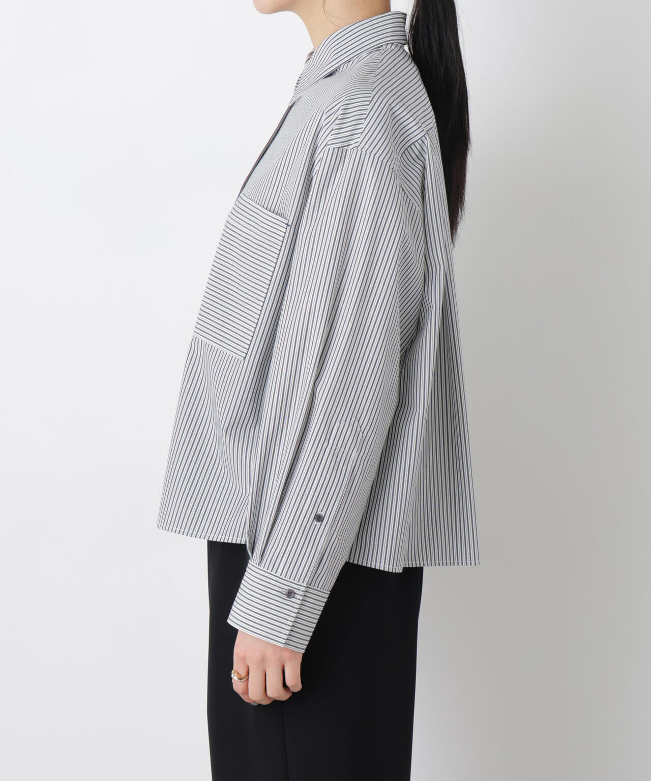 ワイドショートポケットシャツ 6696120311