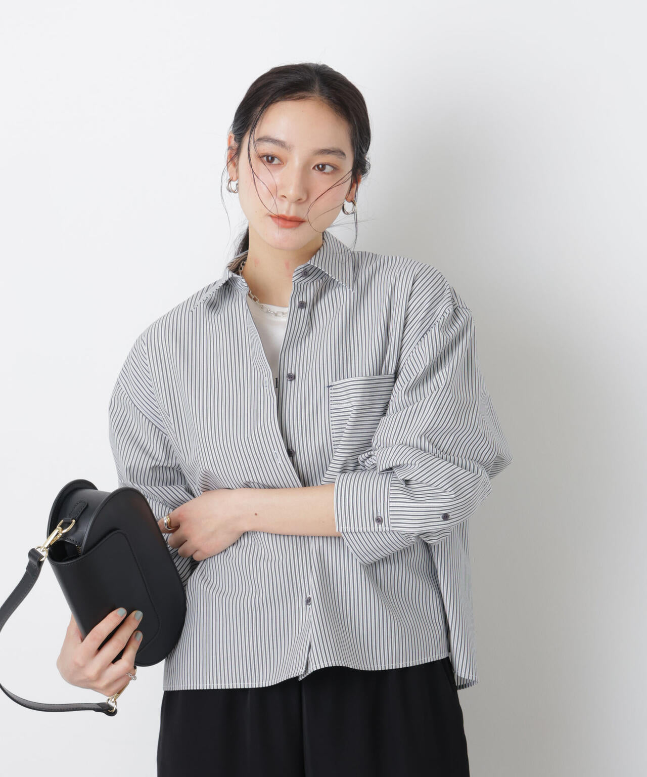 ワイドショートポケットシャツ 6696120311