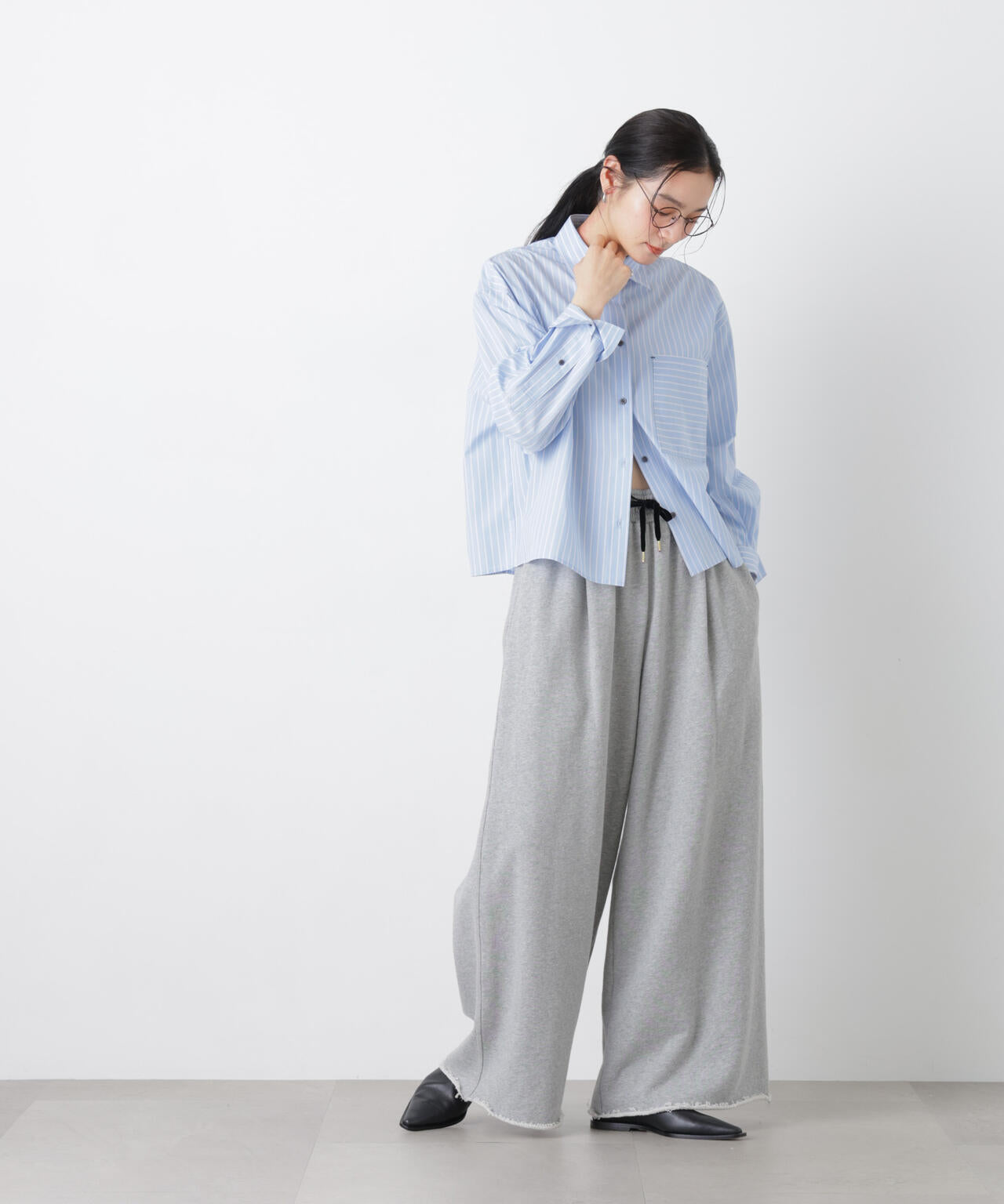 ワイドショートポケットシャツ 6696120311